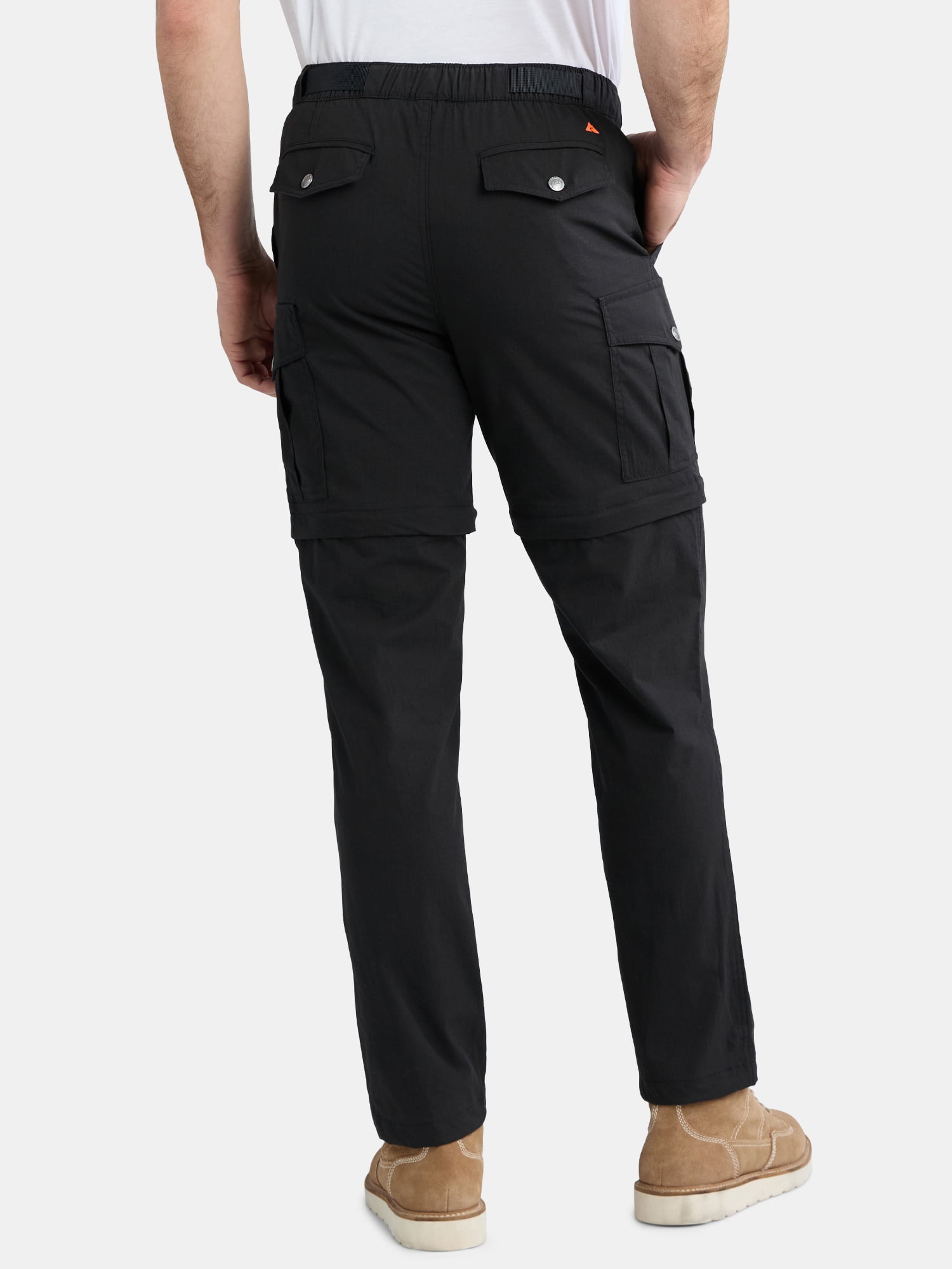 Ozark Trail Men's and Big Men's Zip Off Convertible Cargo Pants, Sizes 30-46 - Image 3