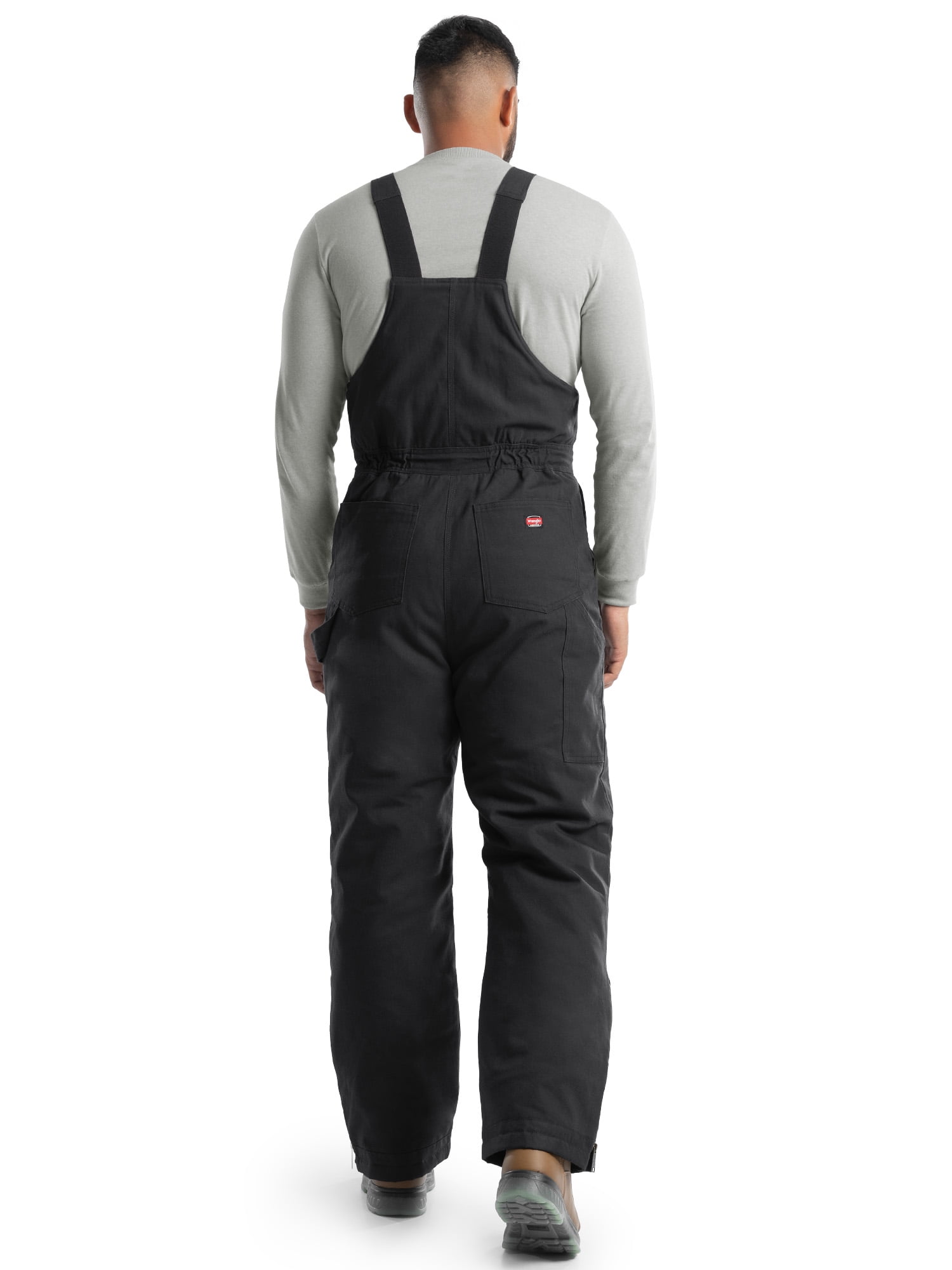 Wrangler Workwear Men's Insulated Heavy Duty Flex Duck Work Bib Overall, Size S-3XL - Image 3
