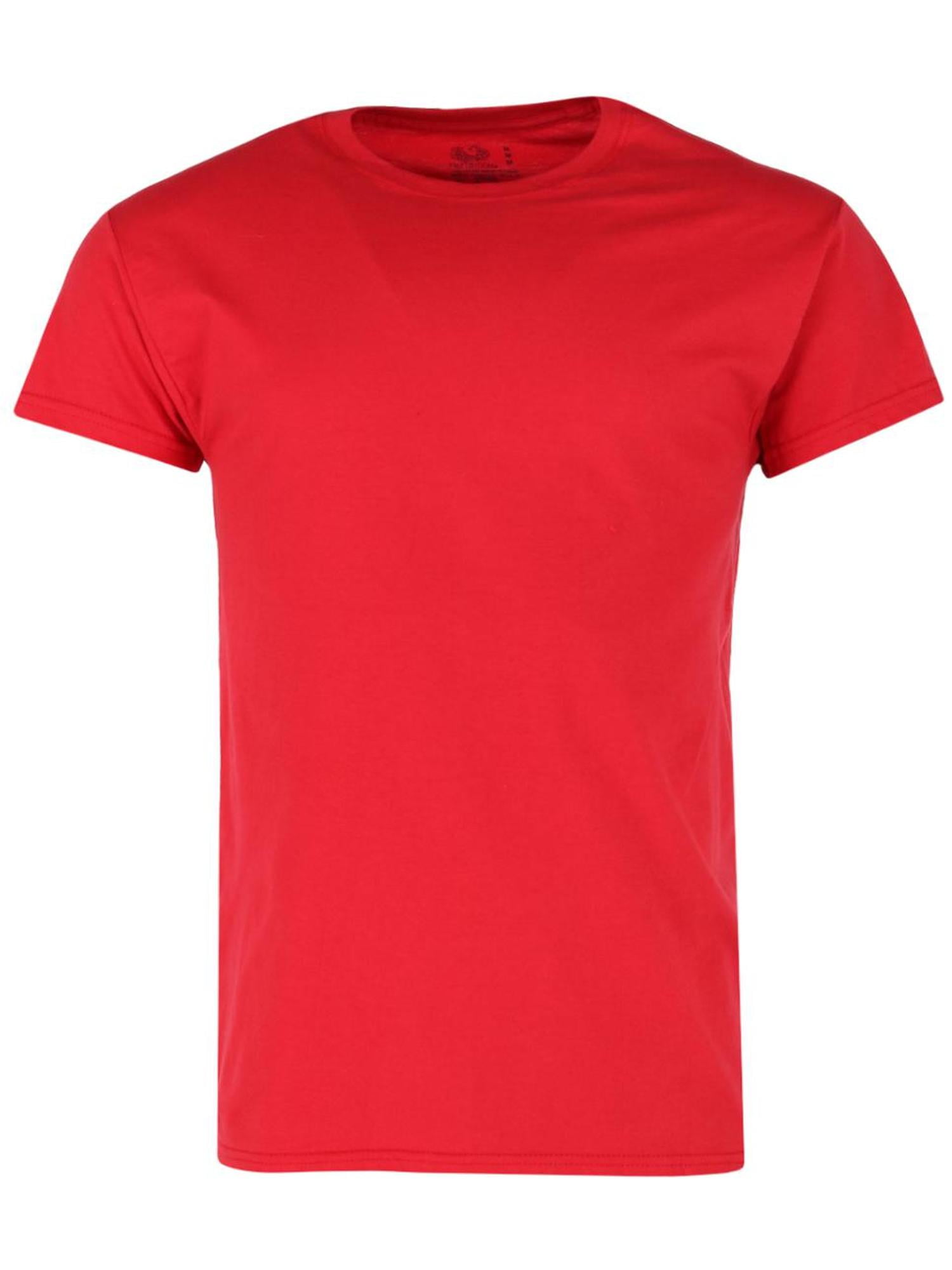 Fruit of the Loom Men's EverSoft Crew Neck Undershirts, Moisture-Wicking Short Sleeve T-Shirts, Tag-Free Multipacks - Image 4