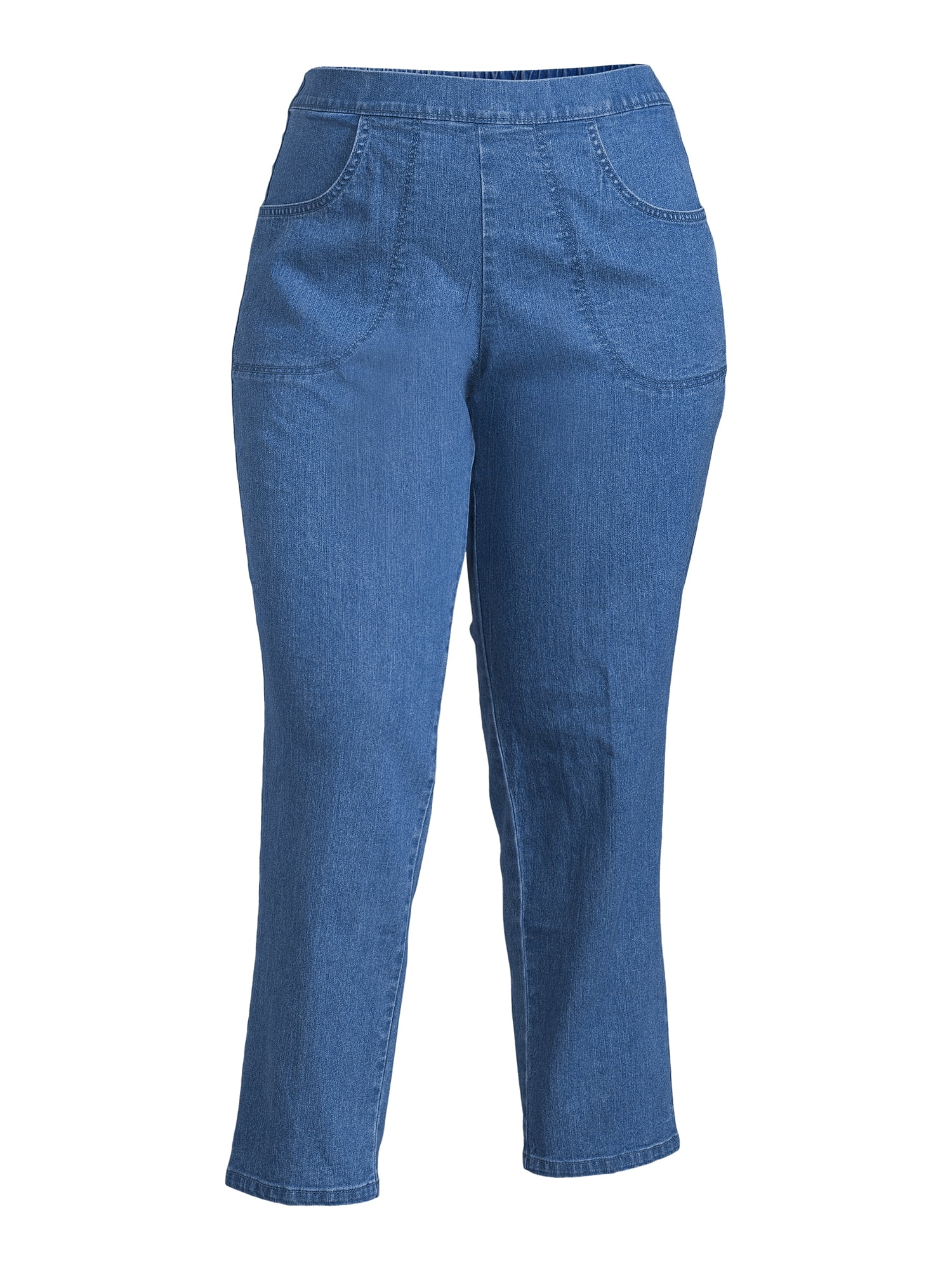 (2 pack) JMS Just My Size by Hanes Women's Plus Size 2 Pocket Pull On Pants, Single and 2 Pack - Image 7