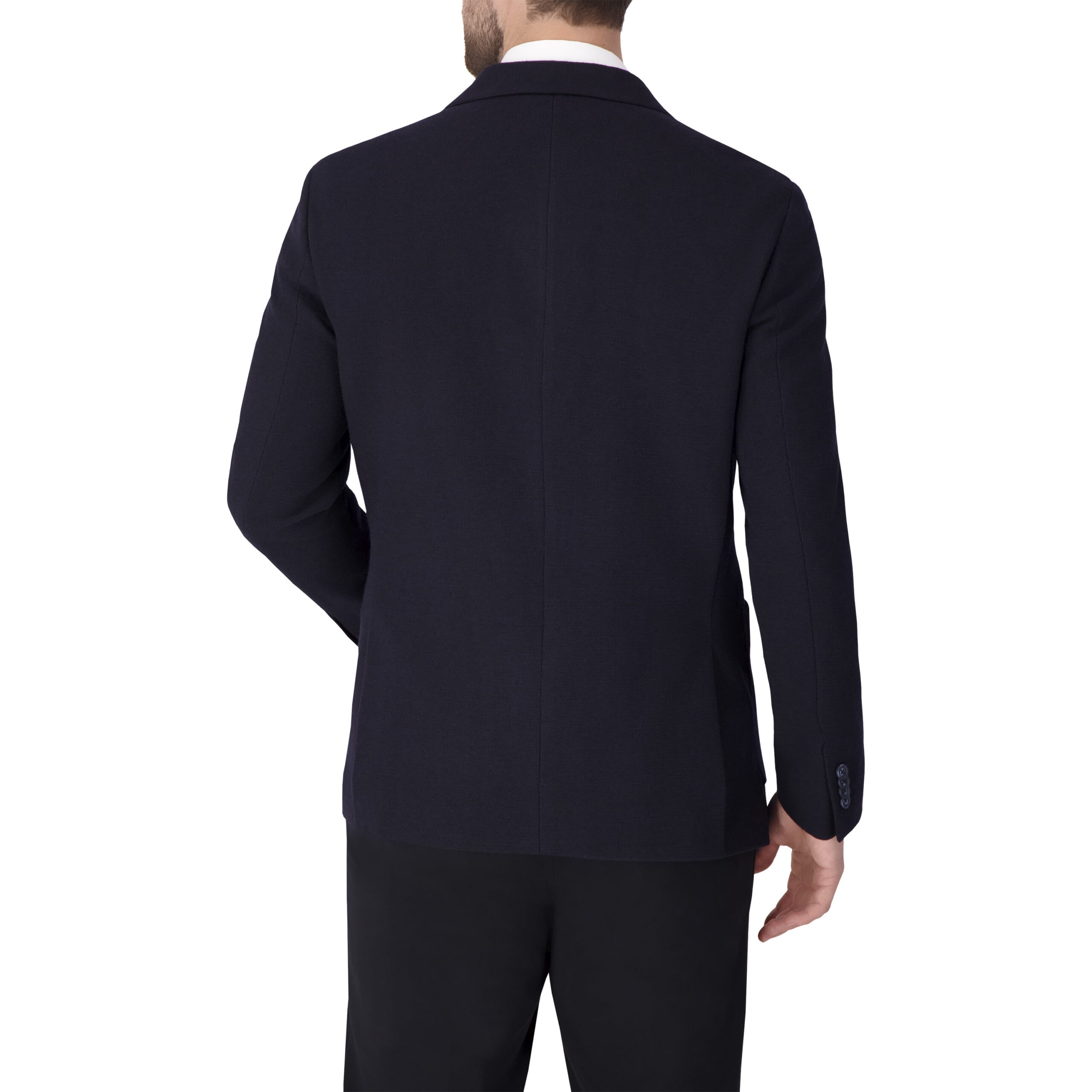 Report Collection Single Breast Full Lined Patch Pocket Woven Men's Jacket - Image 2