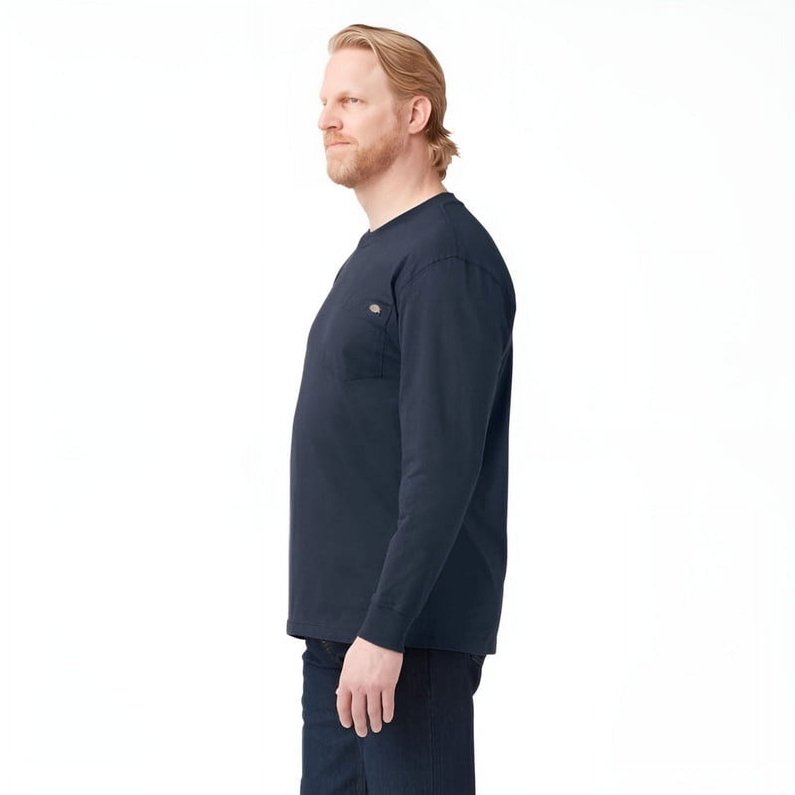 Dickies Men's and Big Men's Long Sleeve Heavyweight Pocket T-Shirt - Image 4