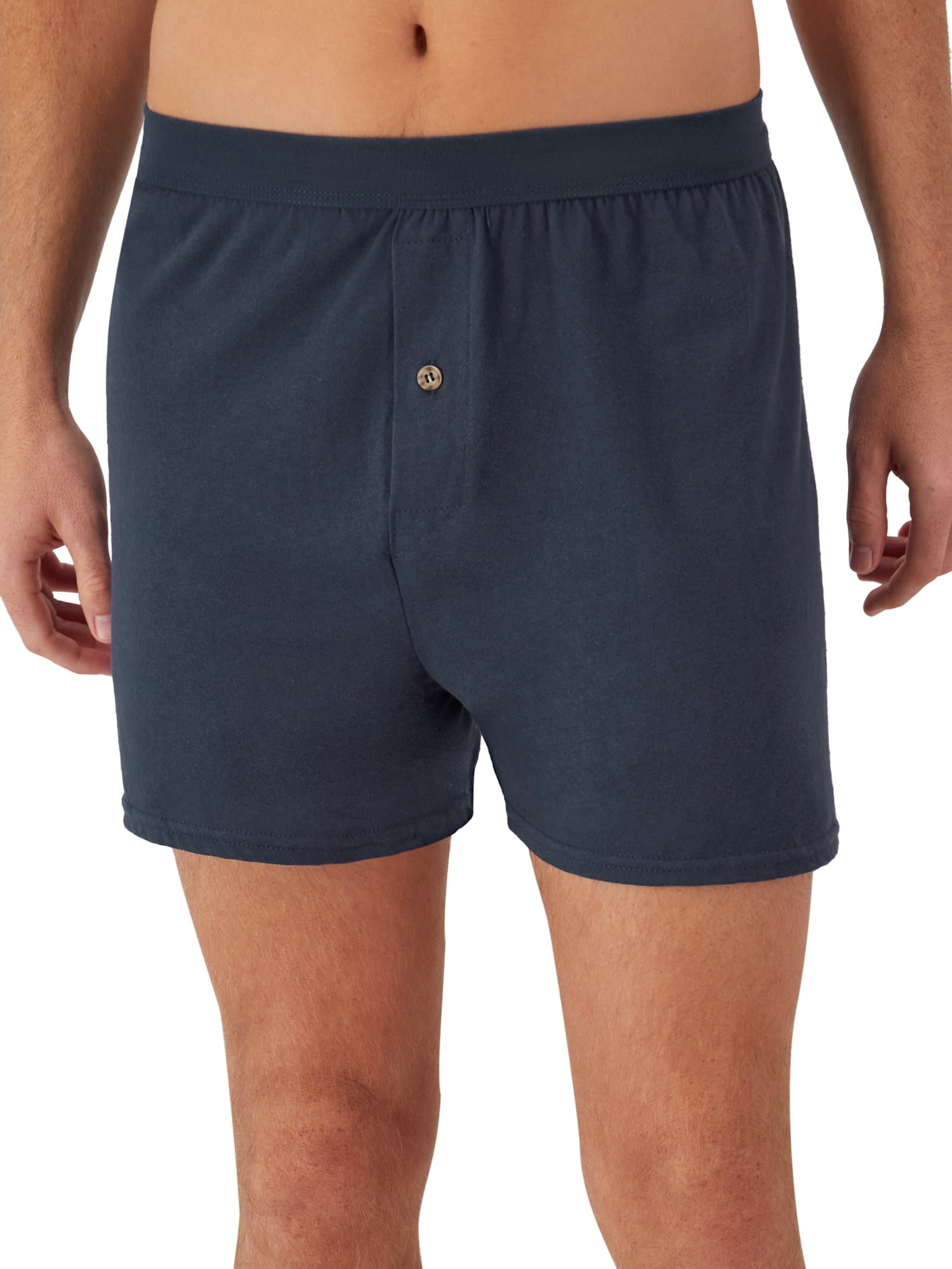 Hanes ComfortSoft Men's Boxers Pack, Moisture-Wicking Cotton Jersey, 6-Pack - Image 3