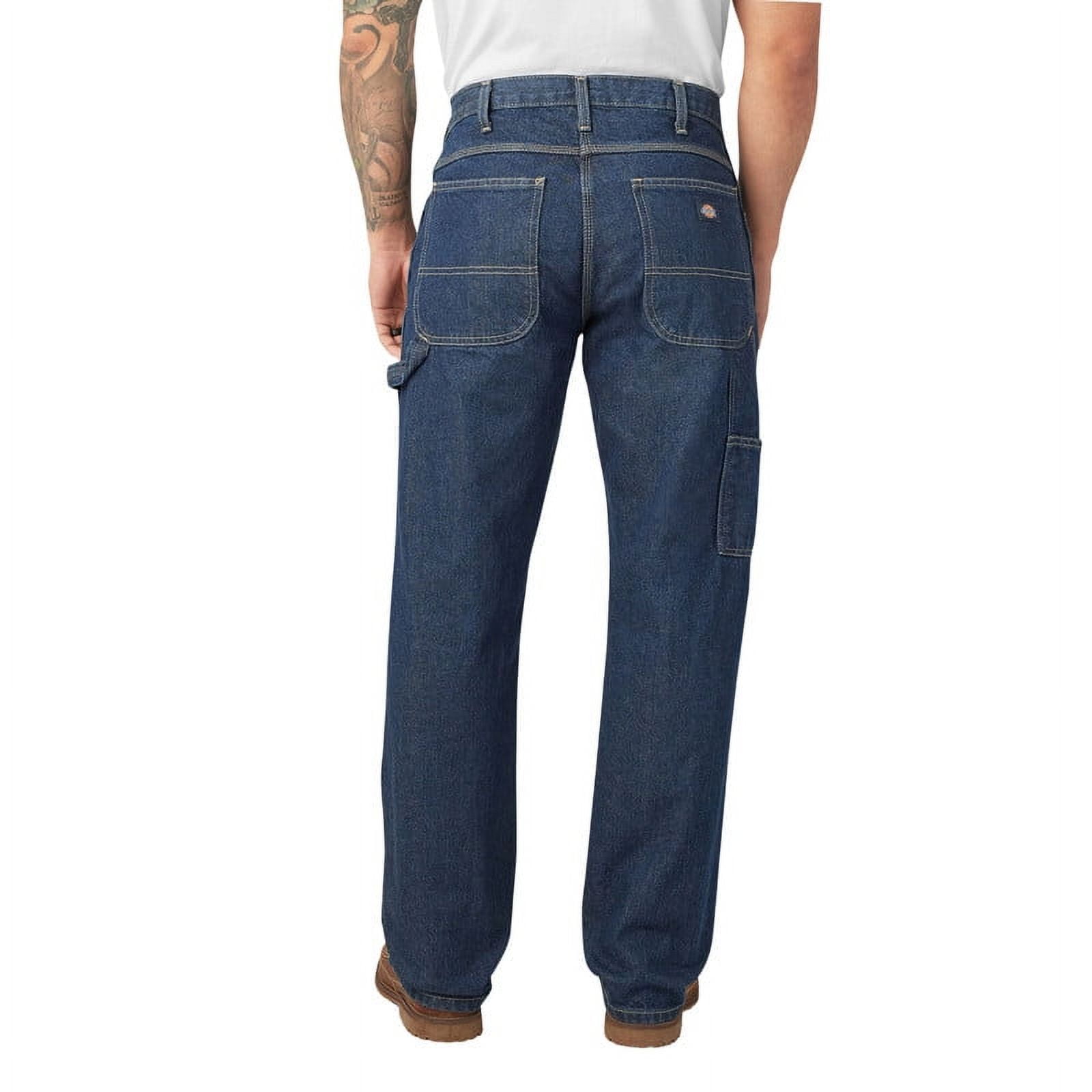 Dickies Men's Relaxed Fit Heavyweight Carpenter Workwear Jean - Image 4