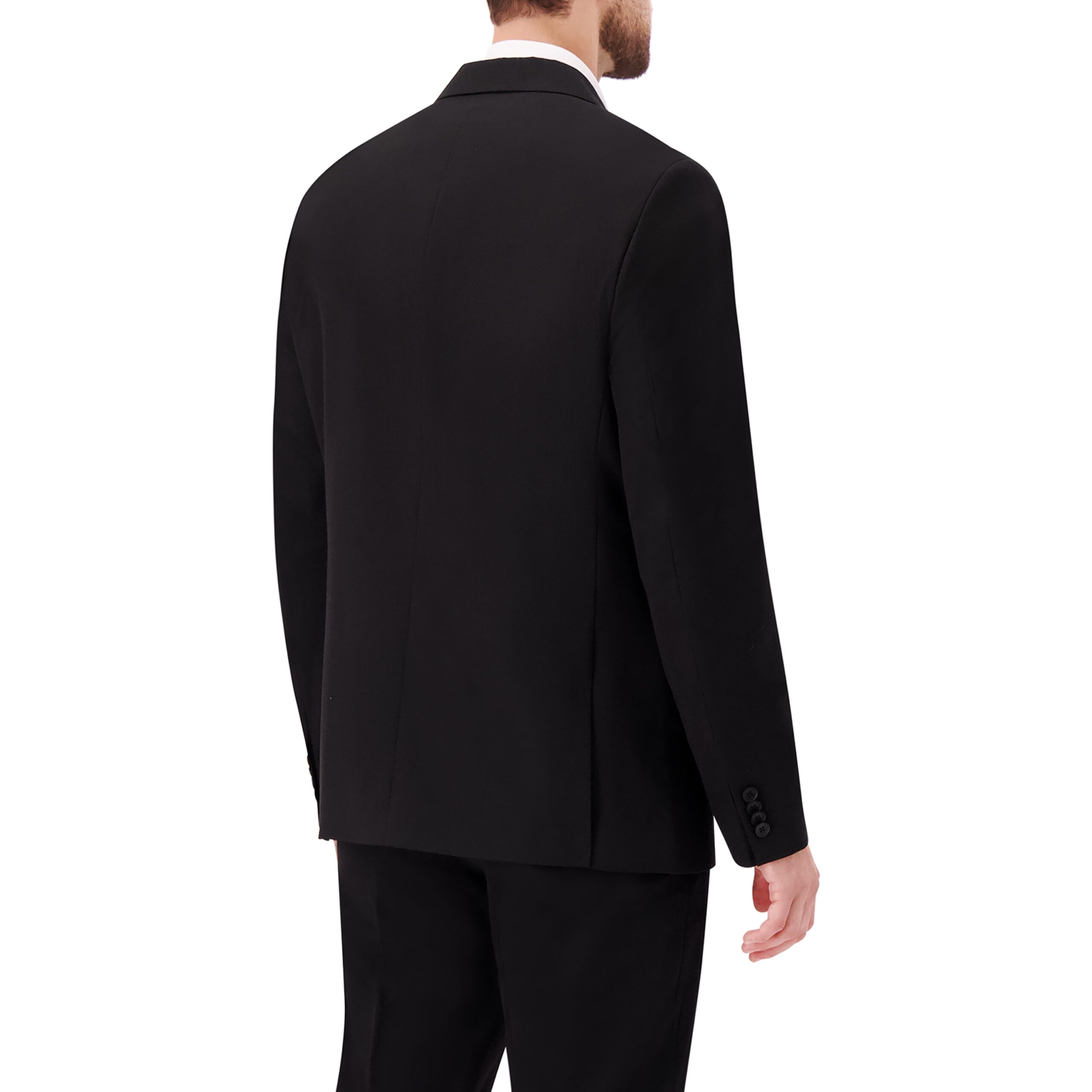 Report Collection Single Breast Full Lined Flat Pocket Woven Men's Jacket - Image 2