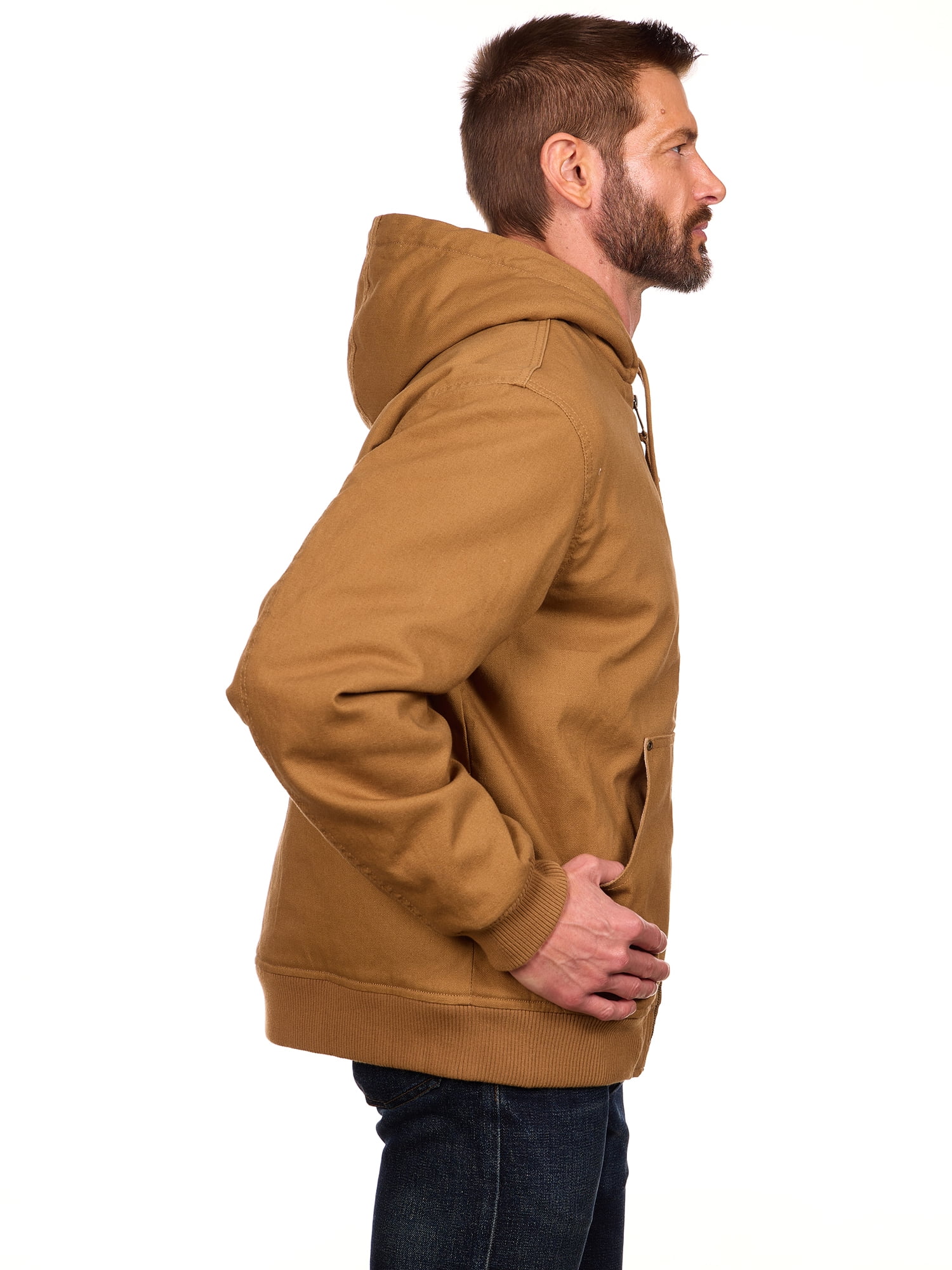 Bass Creek Outfitters Men's Duck Canvas Sherpa Lined Jacket, Sizes M-3XL - Image 5