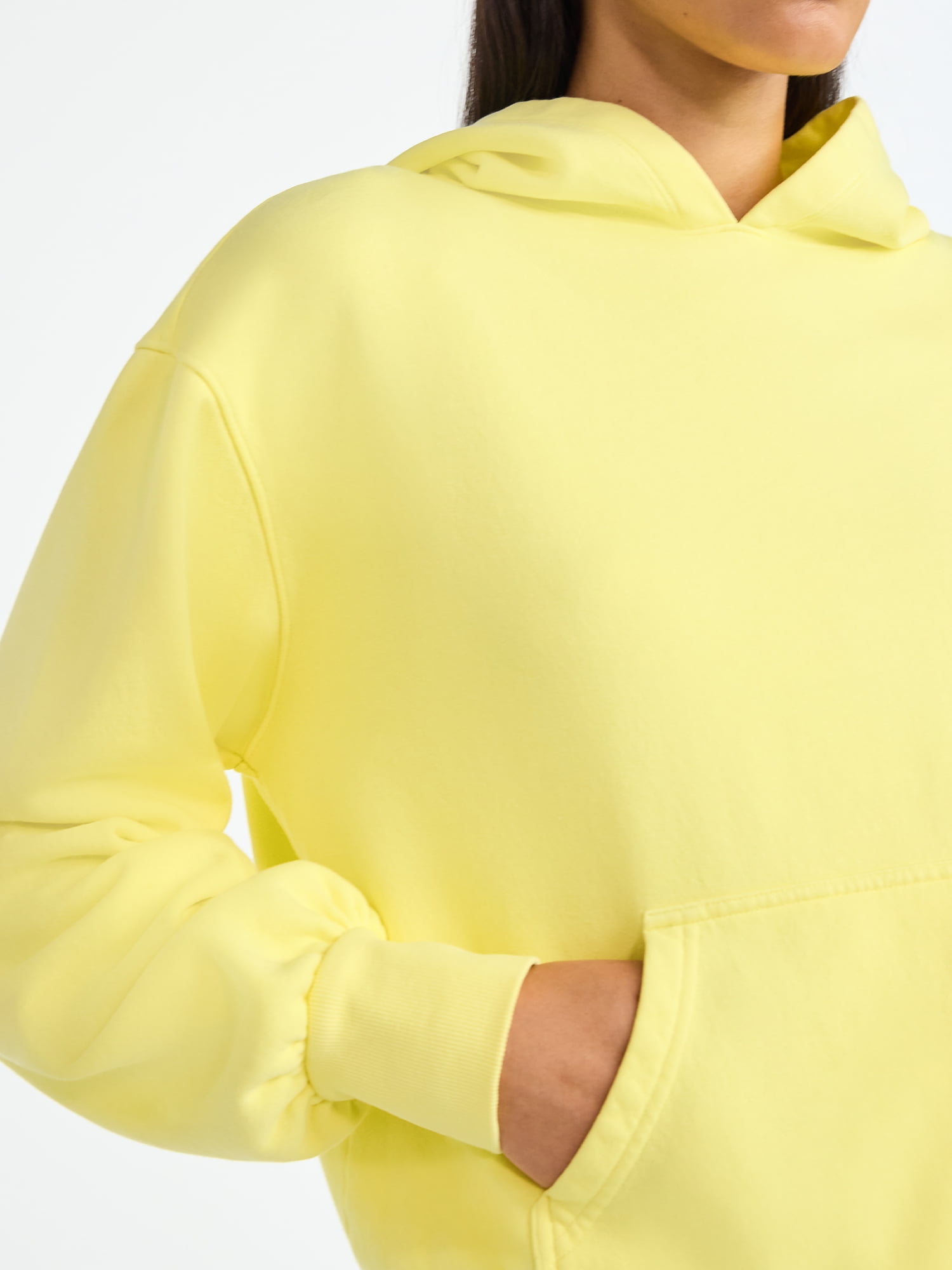 Scoop Women’s Mineral Washed Oversized Cropped Hoodie, Sizes XS-XXL - Image 4