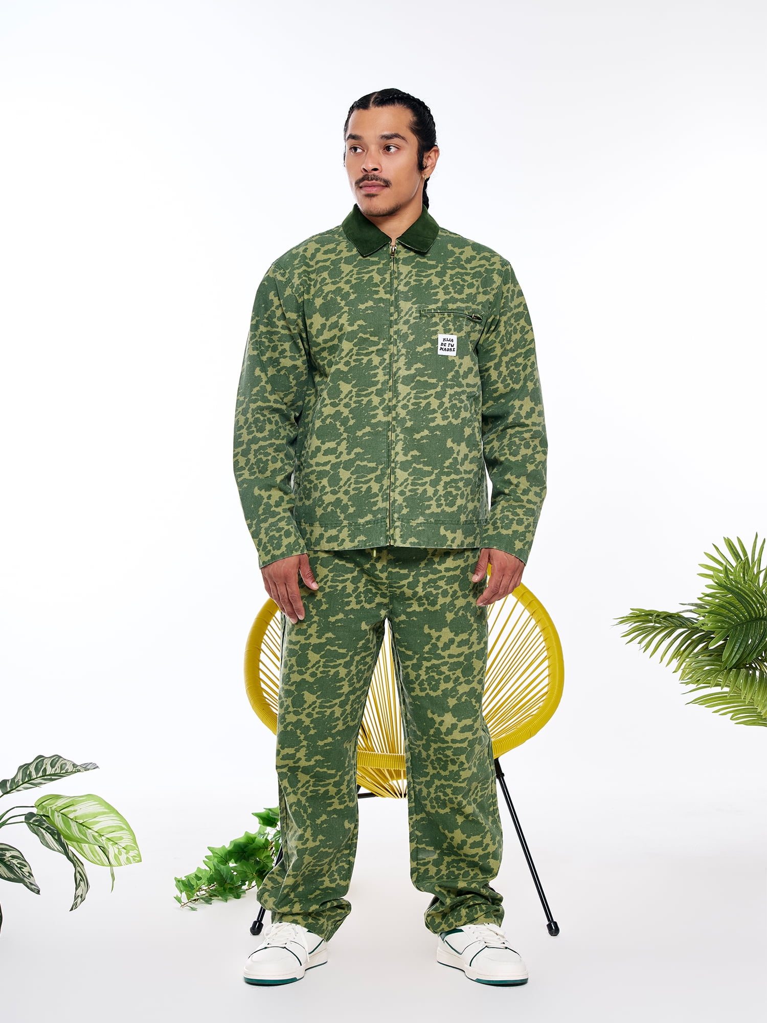 Hija De Tu Madre, Unisex Graphic Work Zip-Up Jacket, Sizes XS-3XL - Image 7