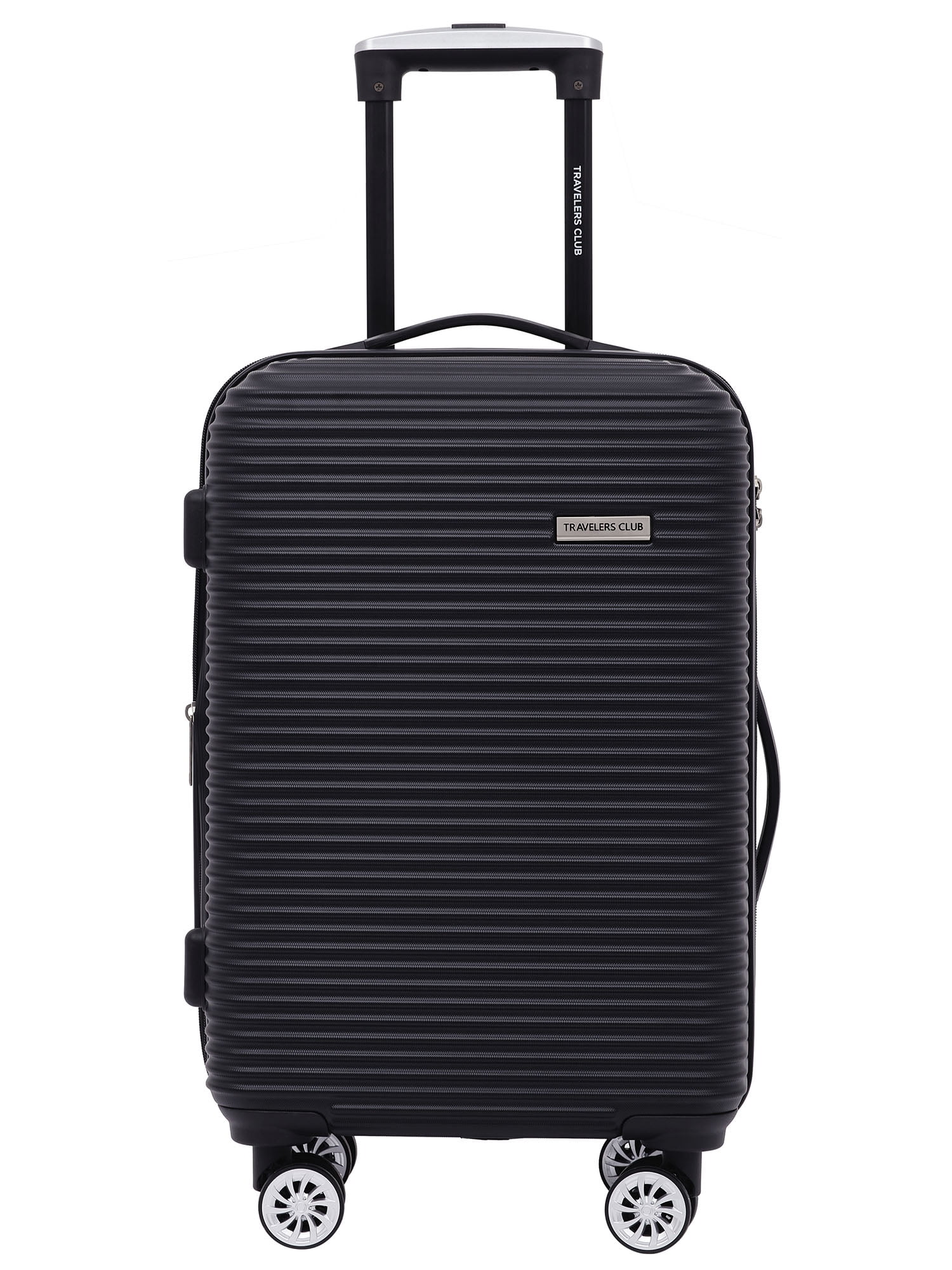 Travelers Club 14 Piece Value Travel Luggage Set, Spinner Uprights and Packing Cubes, Black - Image 2