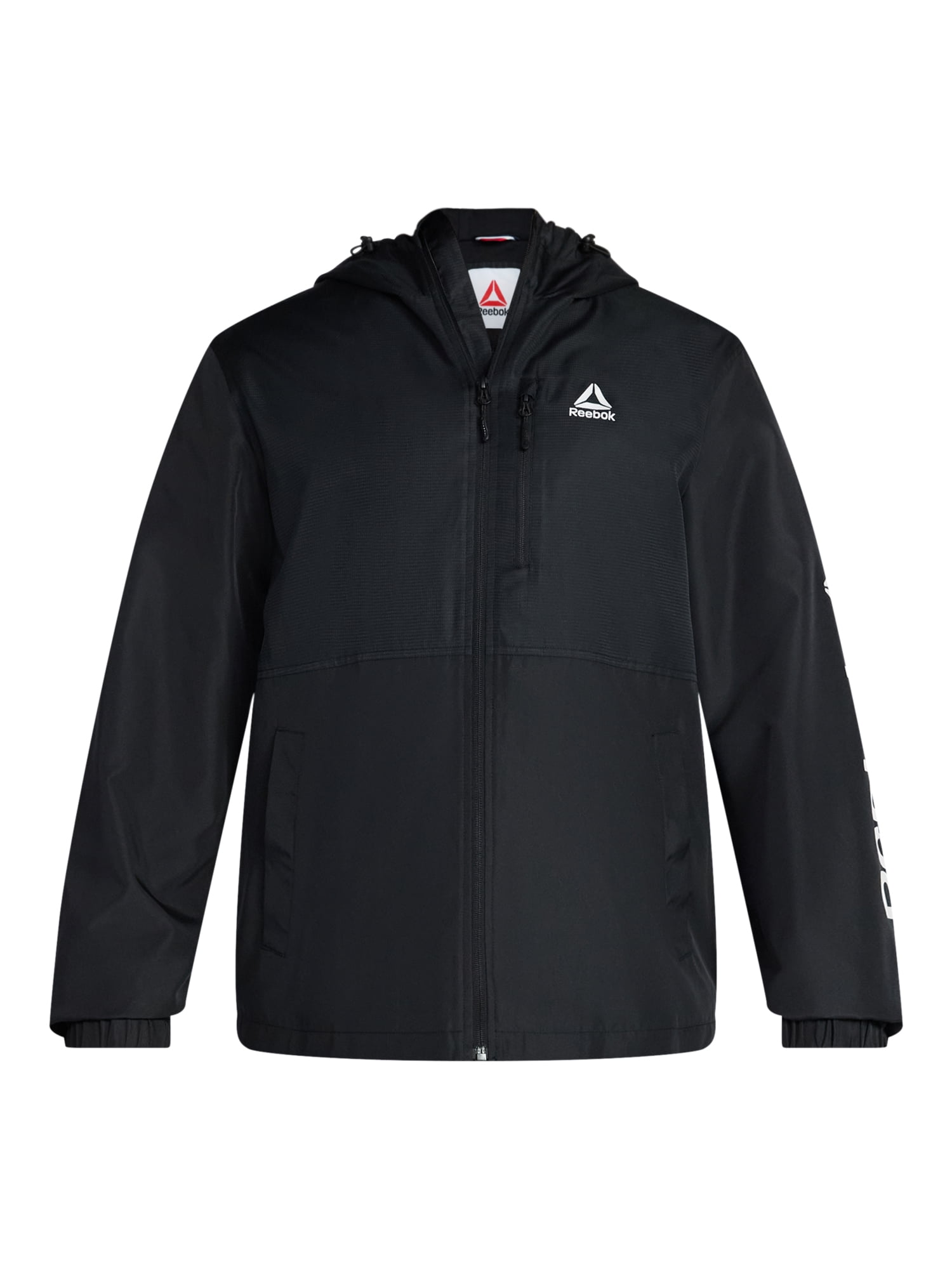 Reebok Men and Big Men's Jersey Lined Windbreaker Jacket with Hood, Lightweight, Sizes S-3XL - Image 6