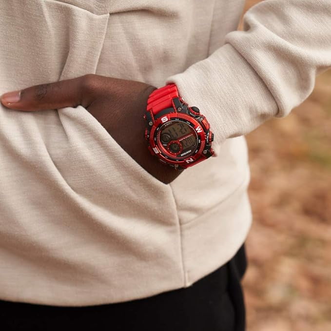 Armitron Men's Red Sport Wristwatch - Image 6