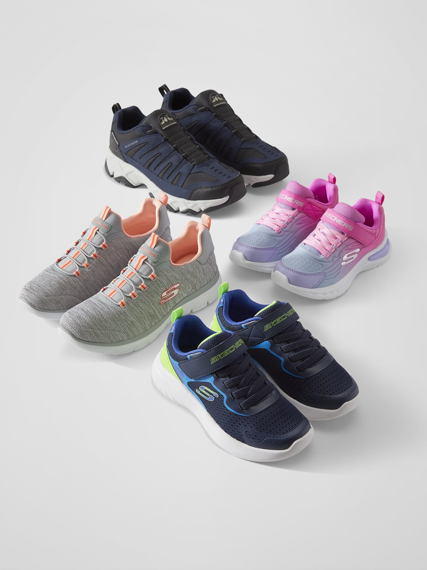 Skechers Women's SUMMITS-FRESH IMPRESSION Slip-On Athletic Sneaker, Wide Width Available - Image 4