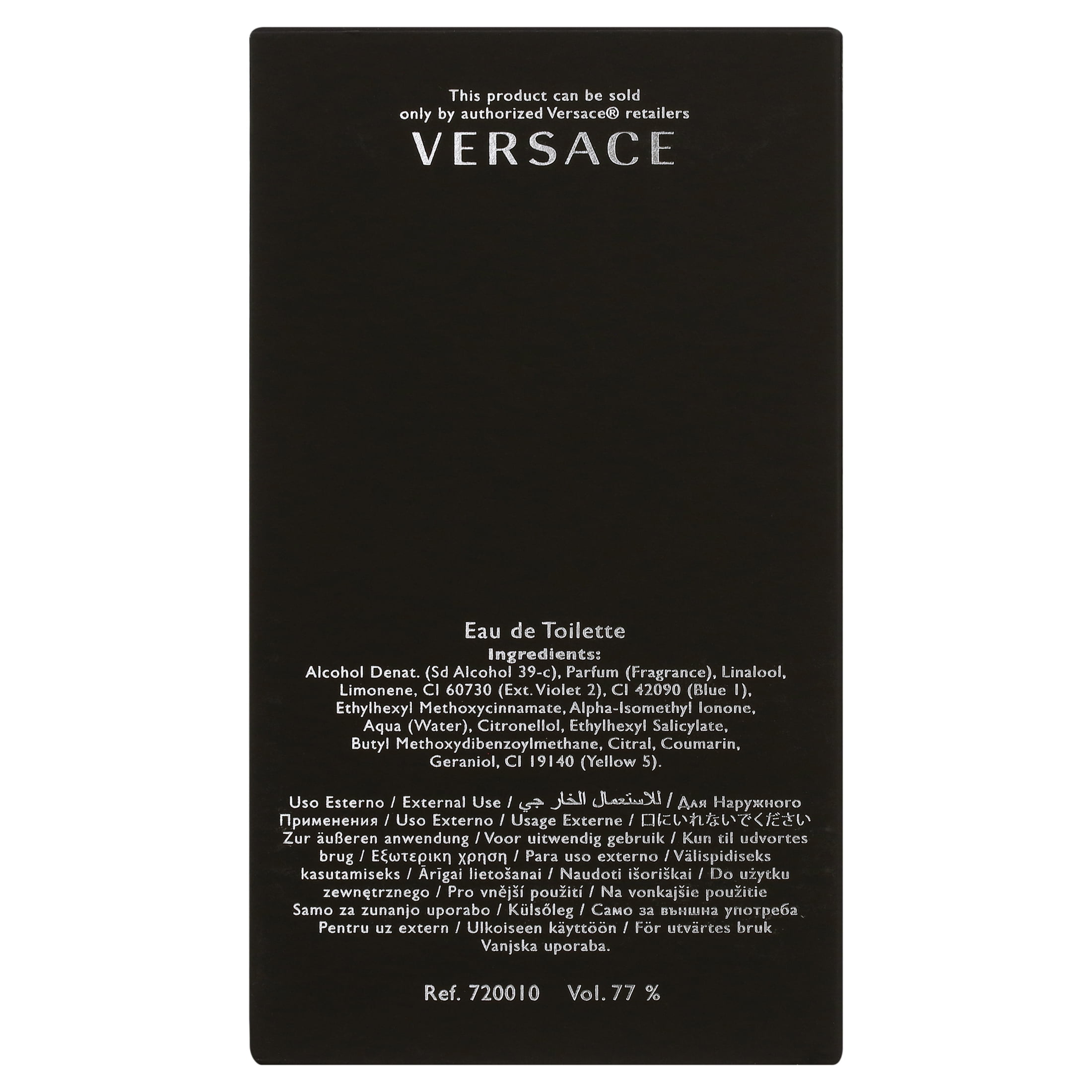 Versace Pour Homme Eau de Toilette ,Cologne Spray for Men 3.4 fl oz, - Image 4