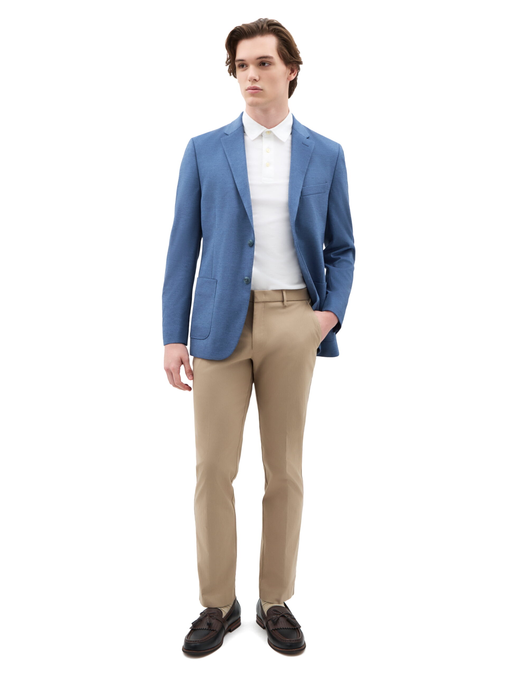 Chaps Men's Knit Blazer, Sizes 40R-52R - Image 2