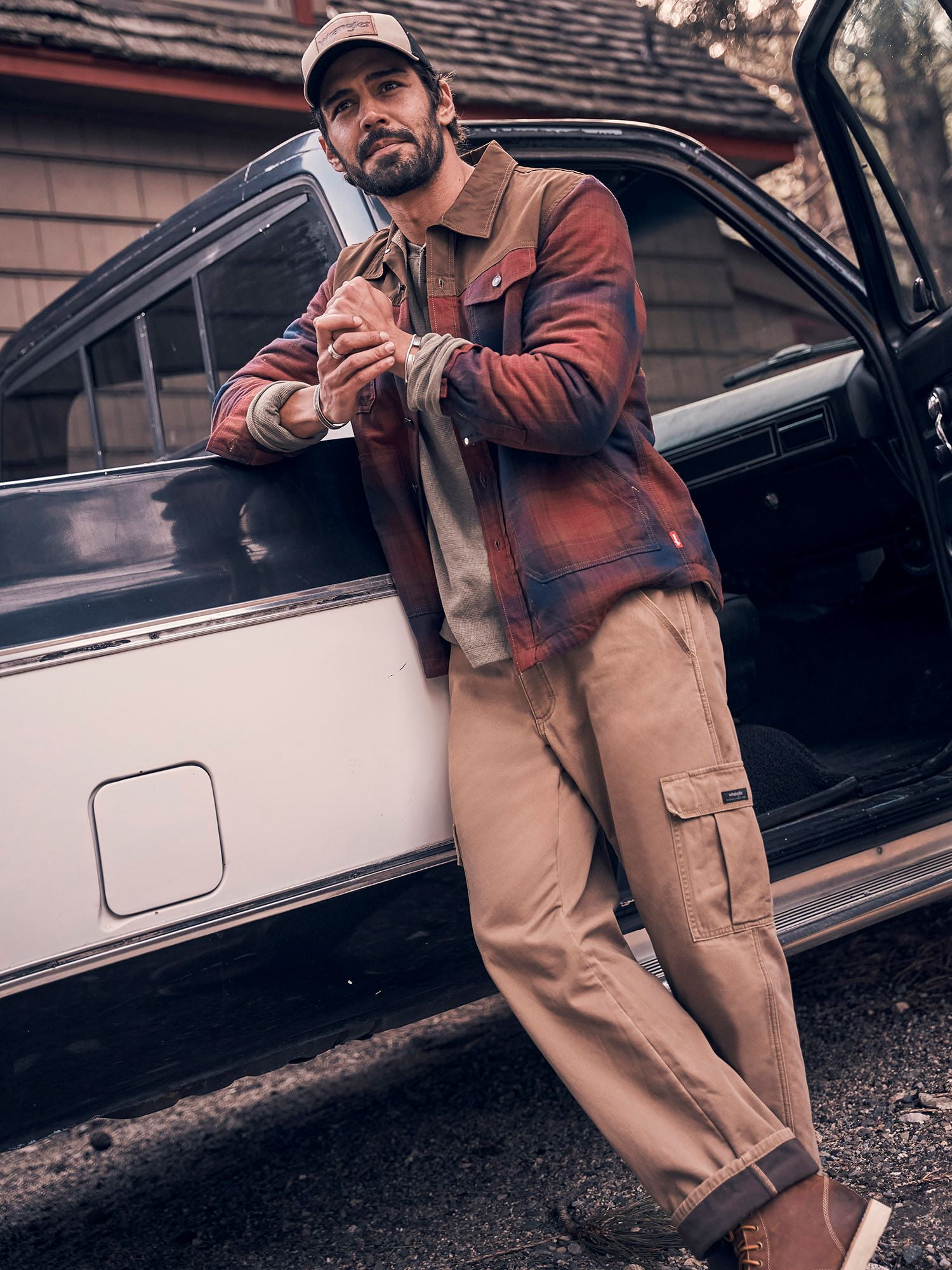 Wrangler® Men's Fleece Lined Cargo Pant - Image 2