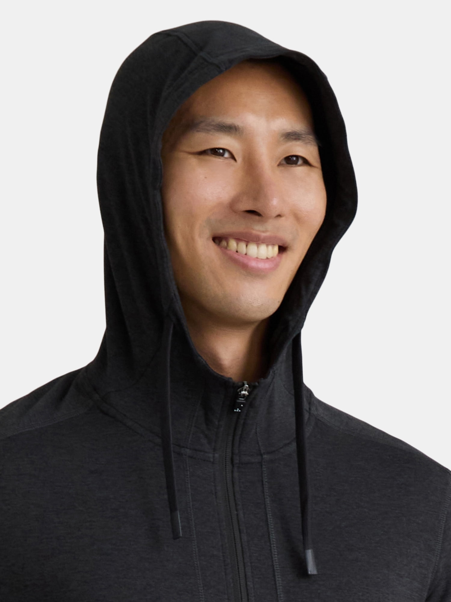 Athletic Works Men's and Big Men's ButterCore Soft Full Zip Hoodie, Sizes S-3XL - Image 4