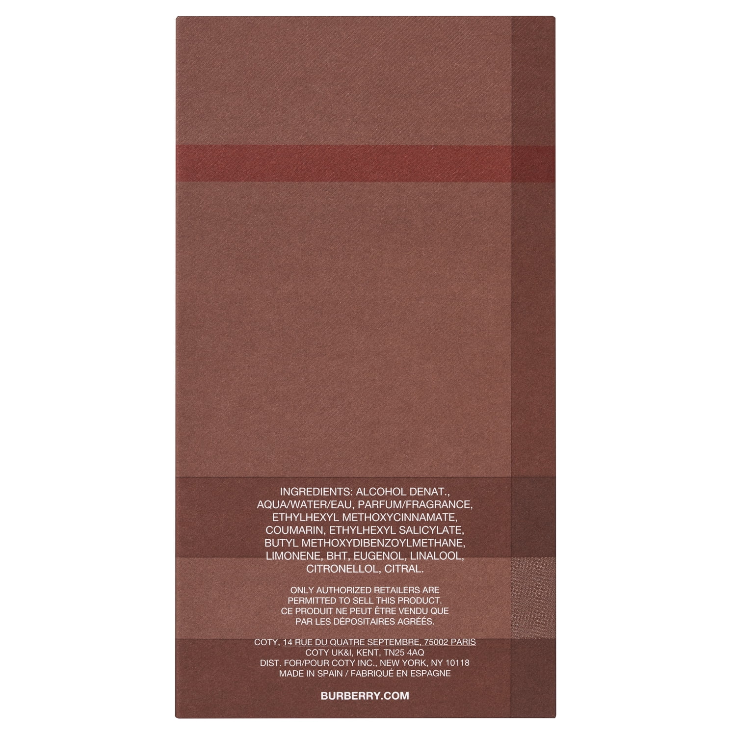 Burberry London by Burberry, Eau De Toilette Spray, Cologne for Men, 3.3 oz, Scent Warm and Spicy - Image 2