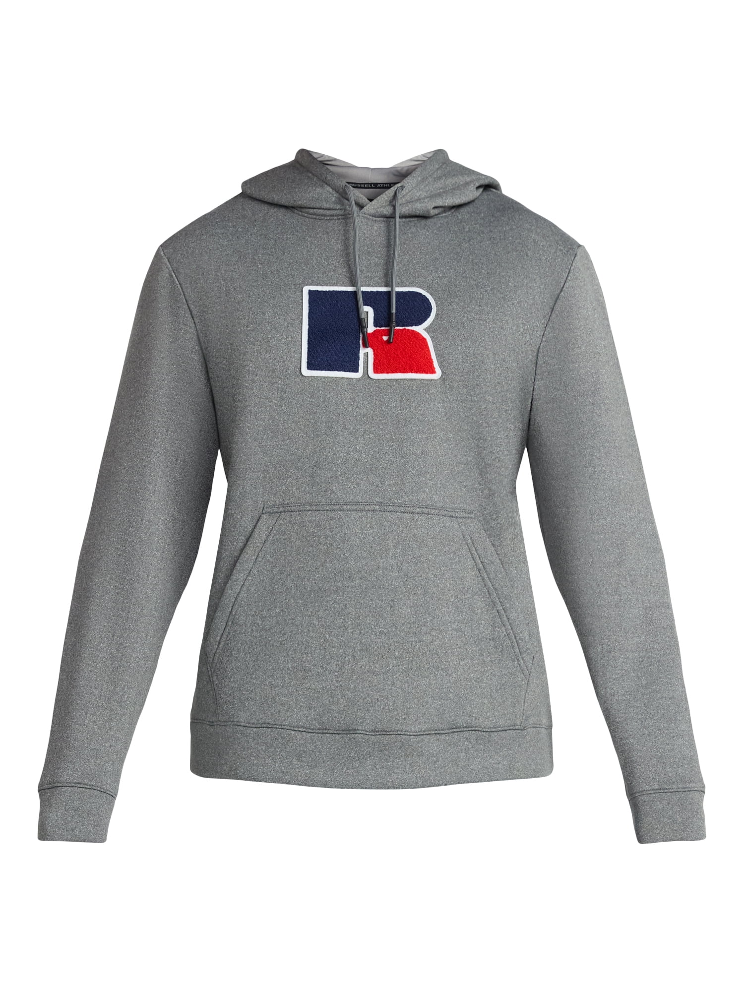 Russell Athletic Men's Pullover Hoodie with Flocked Logo Patch, Sizes S-2XL - Image 5