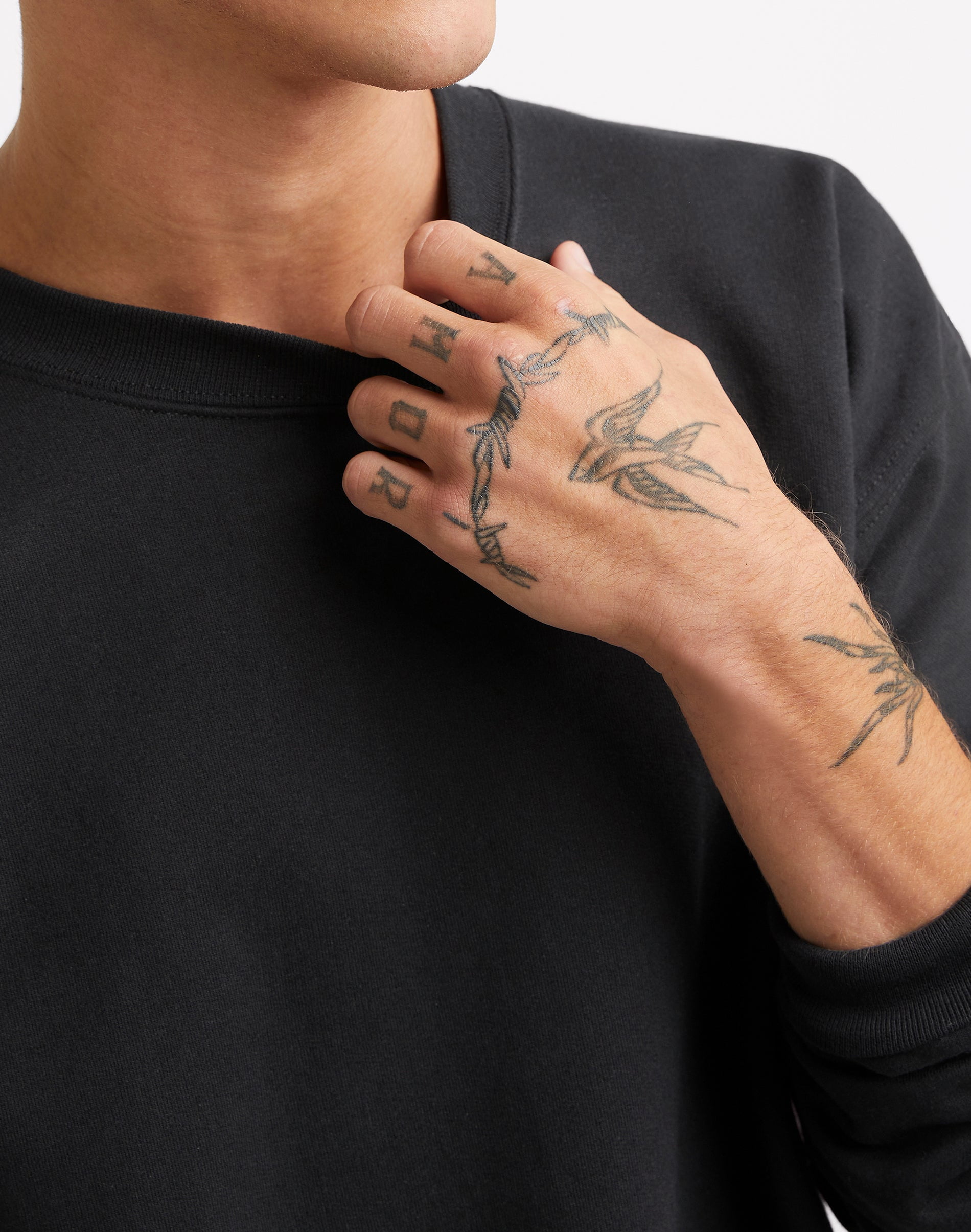 Hanes Ultimate Men's & Big Men's Heavyweight Fleece Crewneck Sweatshirt, Sizes S-3XL - Image 6