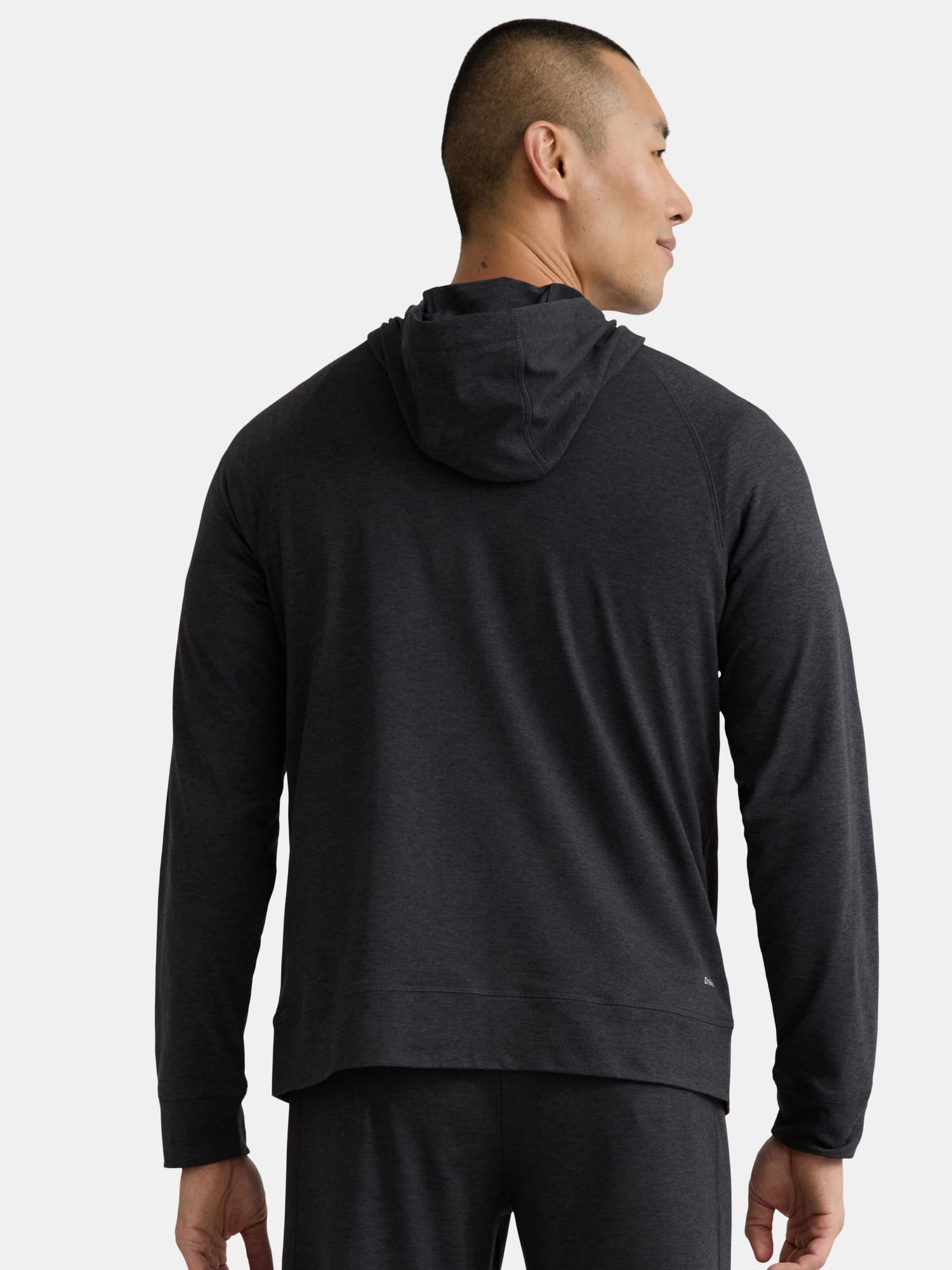 Athletic Works Men's and Big Men's ButterCore Soft Full Zip Hoodie, Sizes S-3XL - Image 3