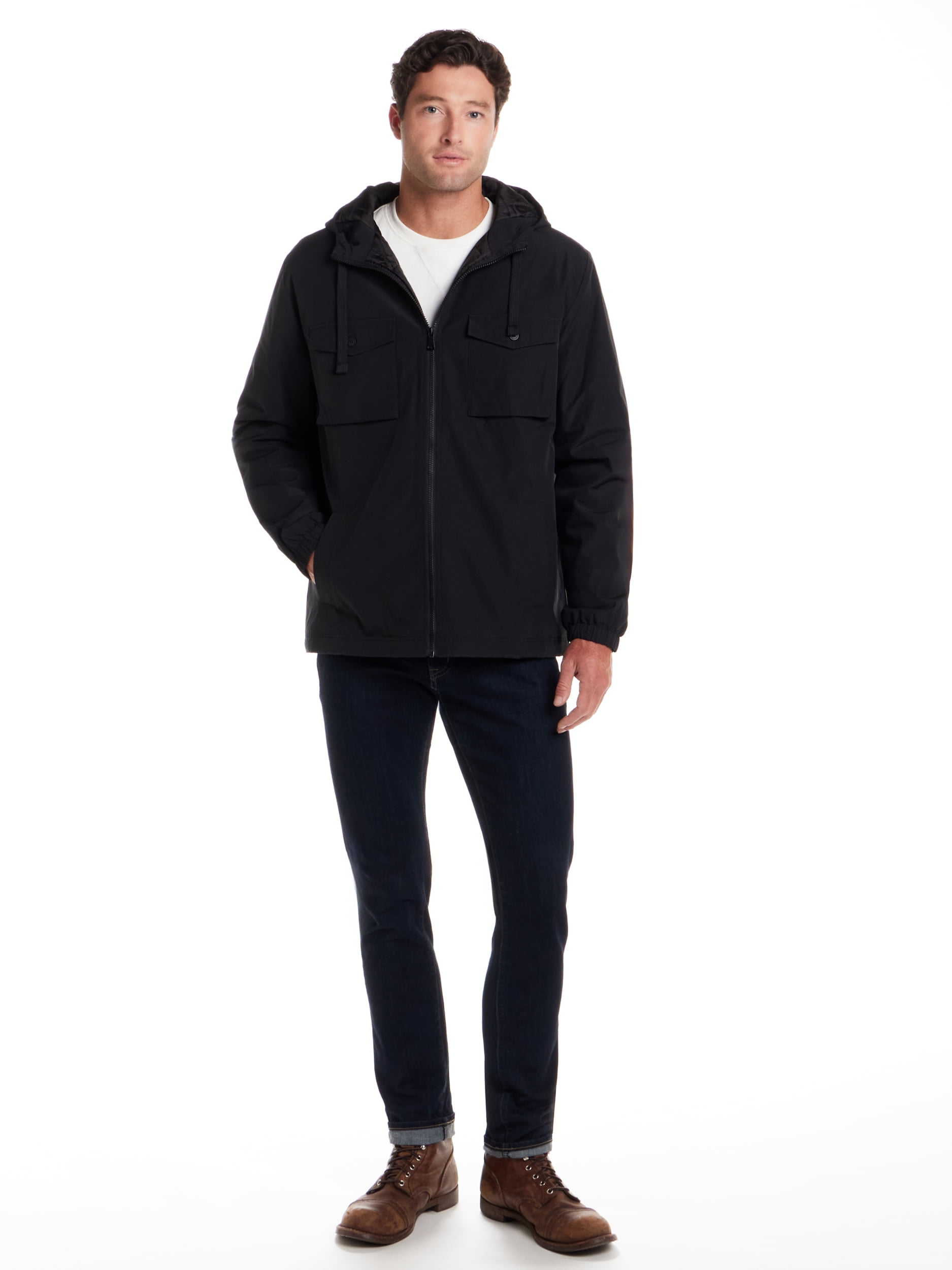 Frontier Threads Men's Lined Poly Memory Hooded Safari Jacket - Image 2