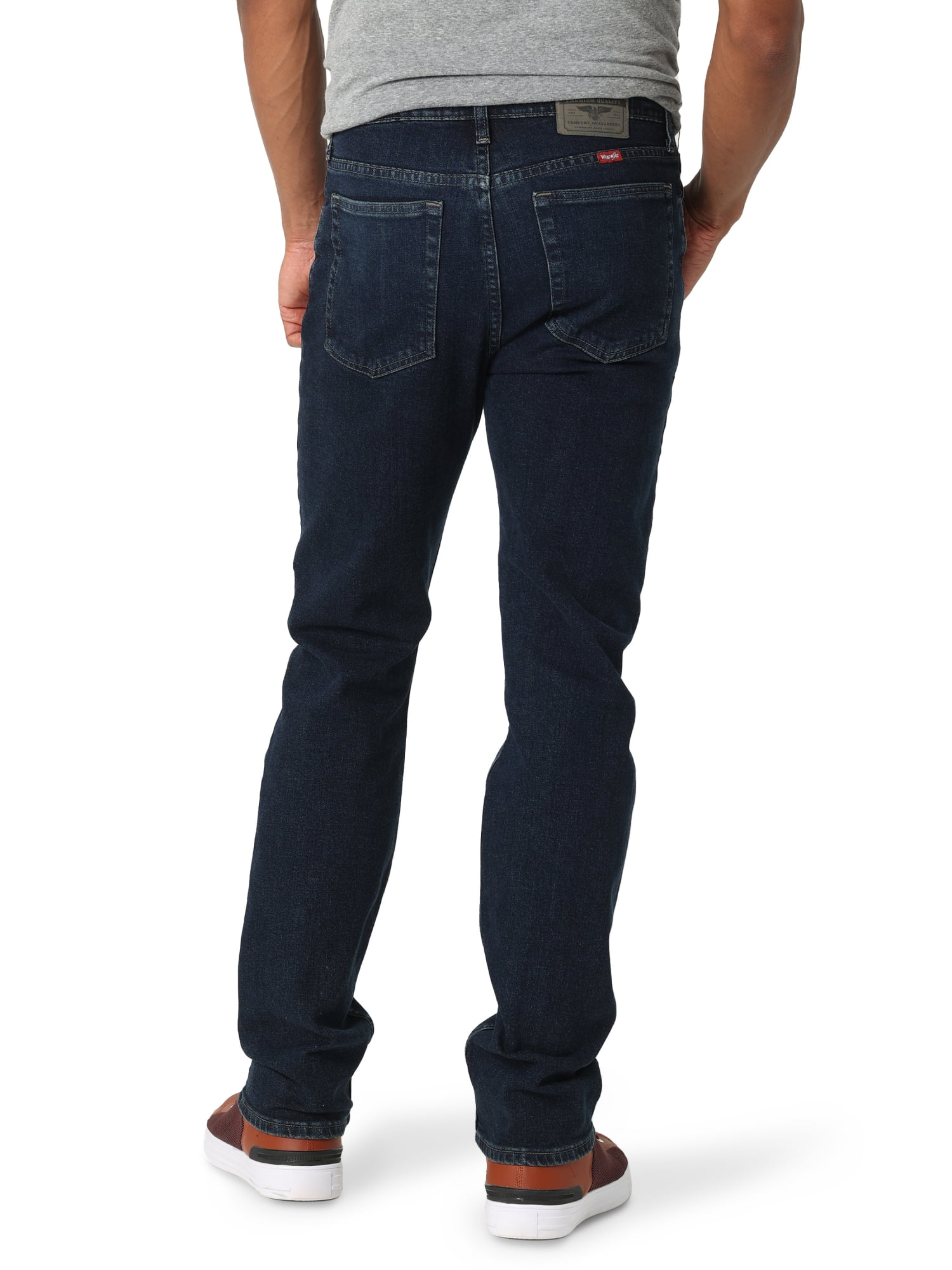 Wrangler Men's and Big Men's Regular Fit Jeans with Flex - Image 2