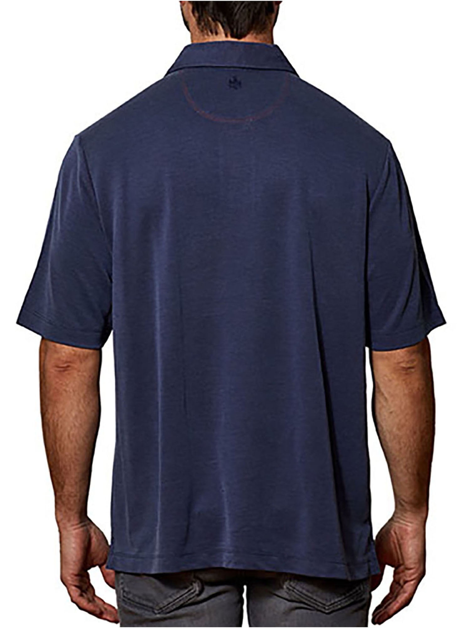 RFT by Rainforest Men's Textured Modal Polo - Image 2