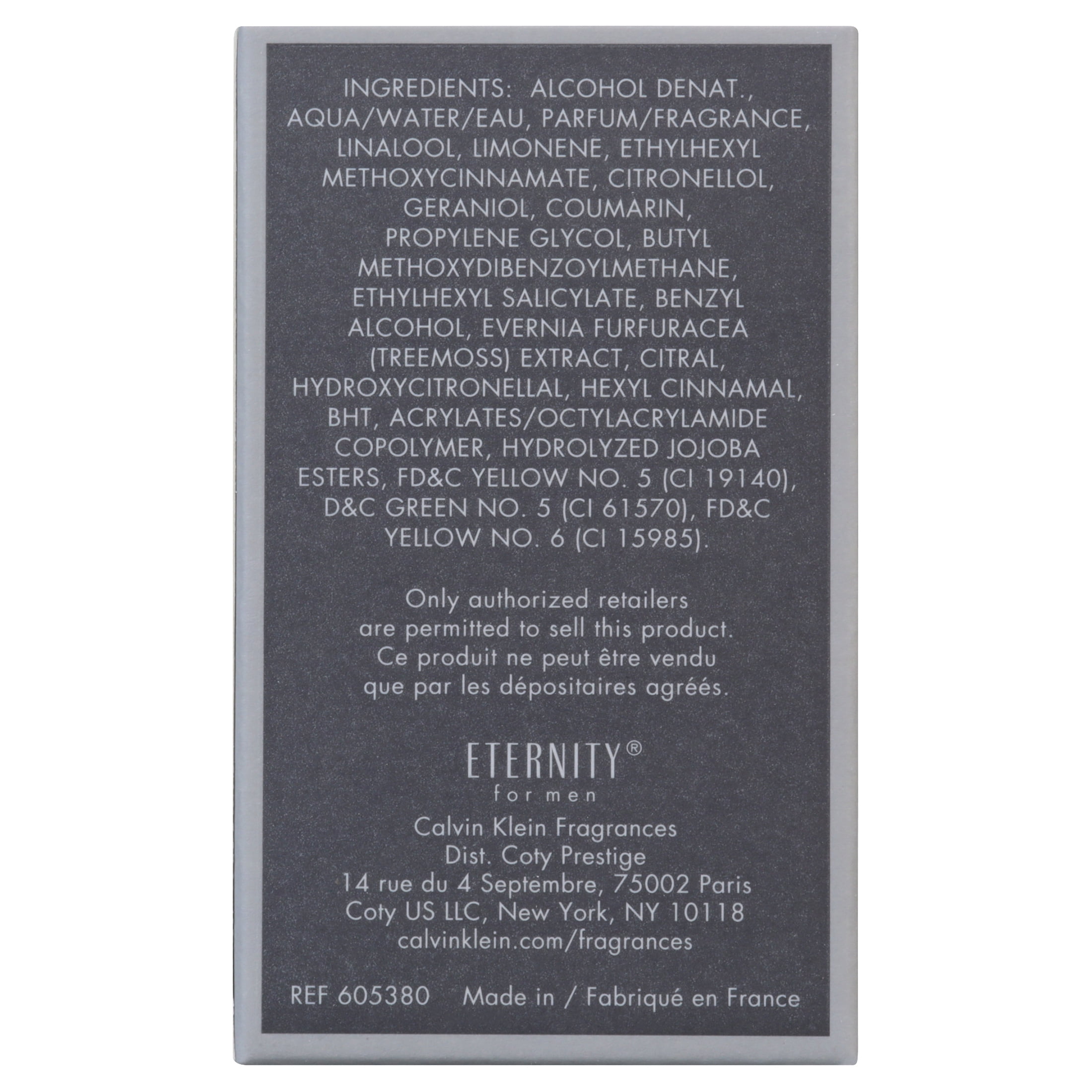 Calvin Klein Eternity Cologne for Men, 1 Oz - Image 4