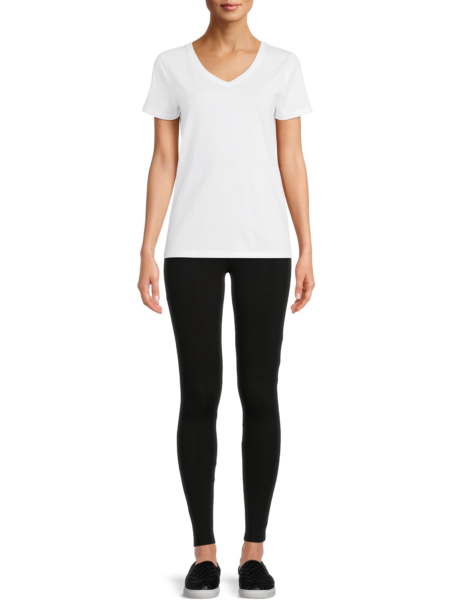 Jockey Essentials Women's Cotton Blend High Waist Basics Ankle Leggings - Image 3