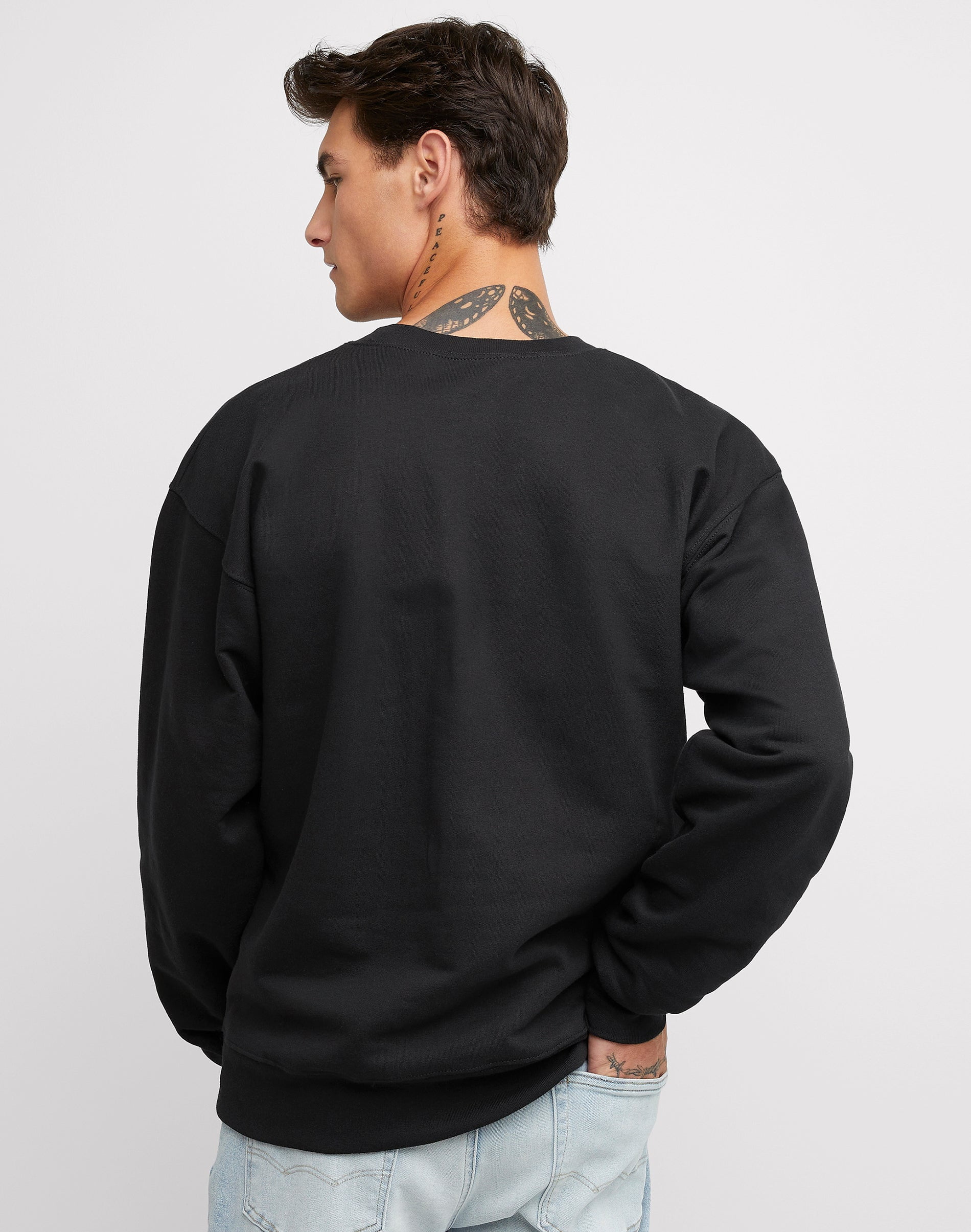 Hanes Ultimate Men's & Big Men's Heavyweight Fleece Crewneck Sweatshirt, Sizes S-3XL - Image 5