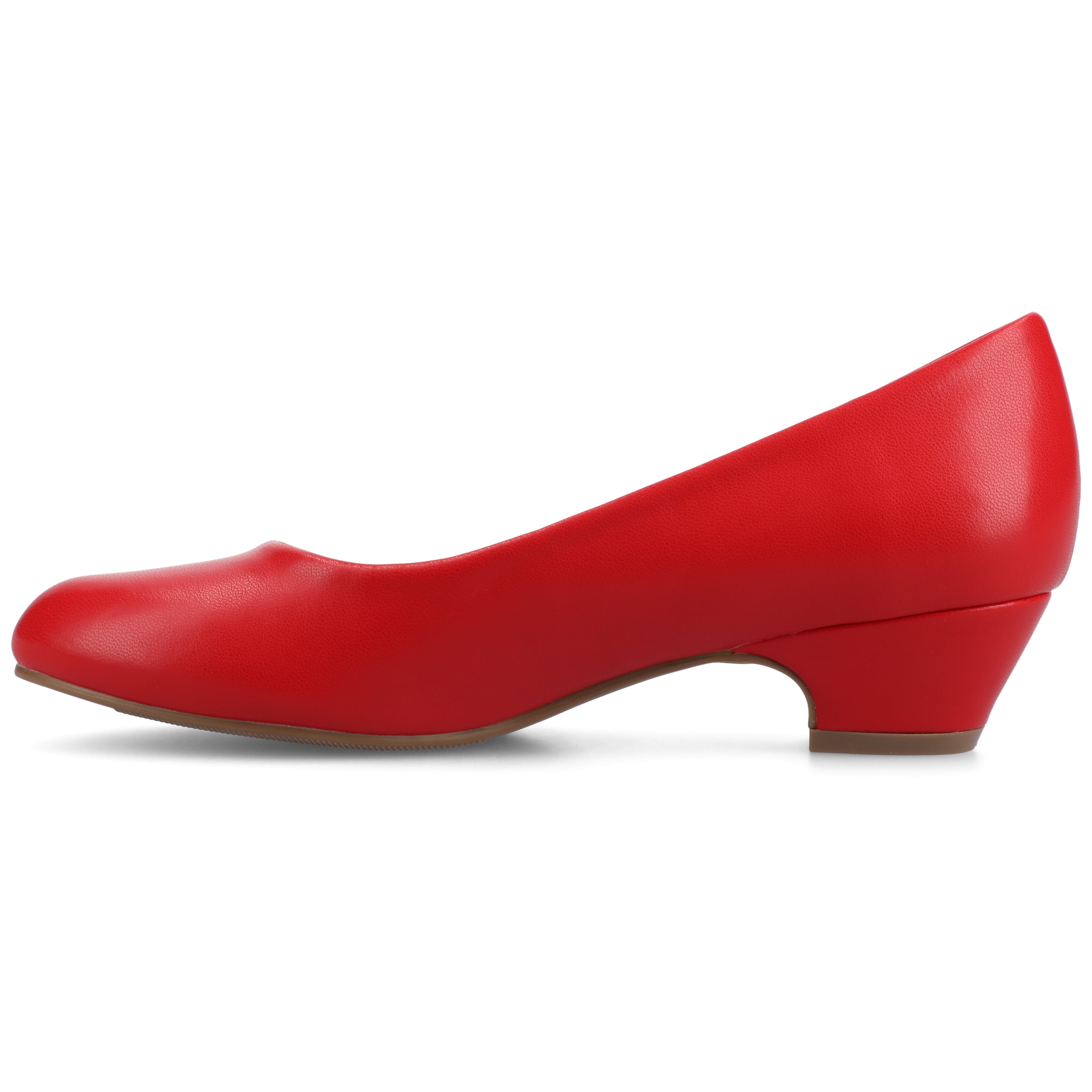 Journee Womens Saar Comfort Insole Round Toe Block Heel Pumps - Image 3