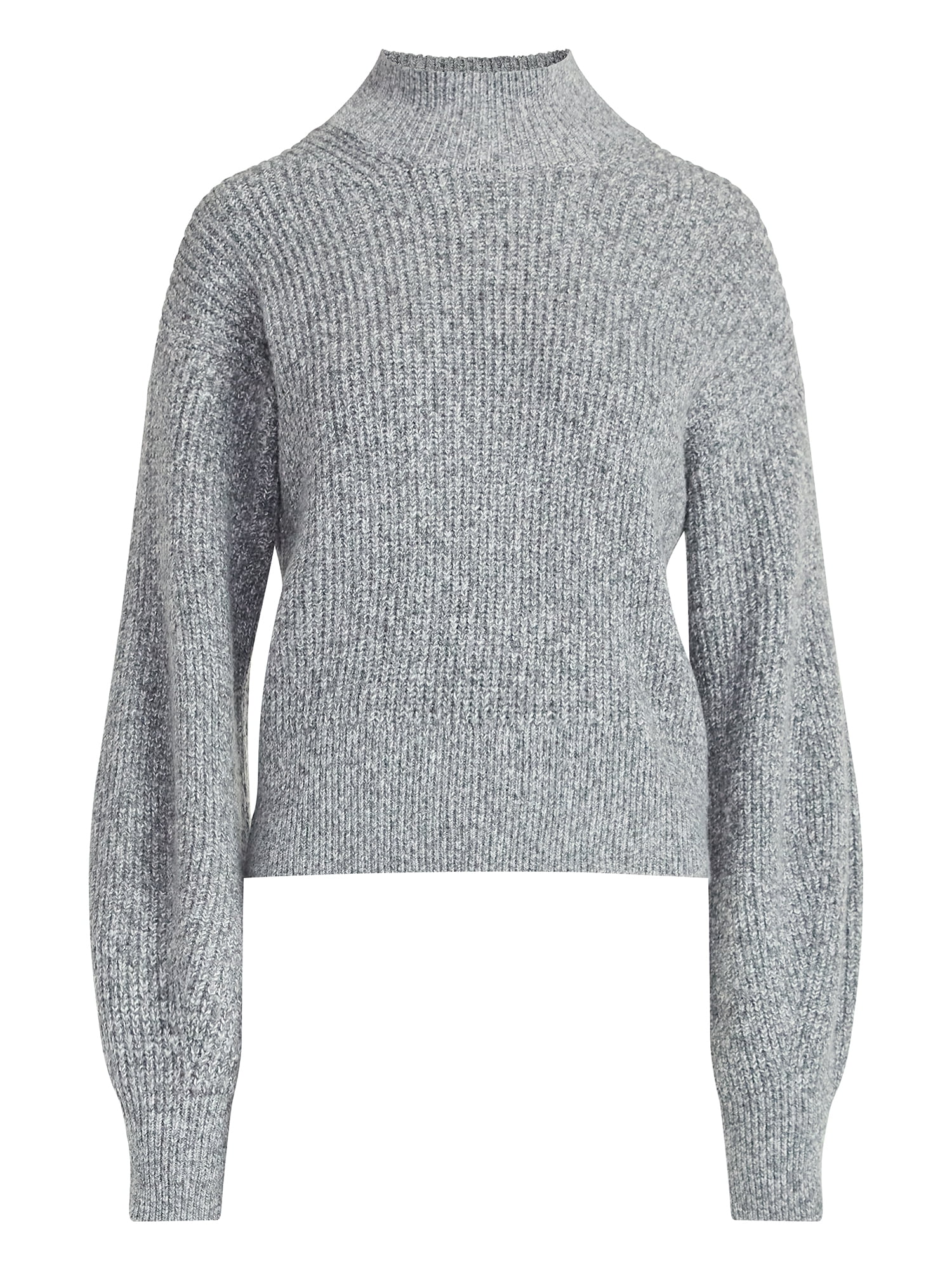 Scoop Women's Shaker Stitch Turtleneck Sweater, Lightweight, Sizes XS-XXL - Image 5