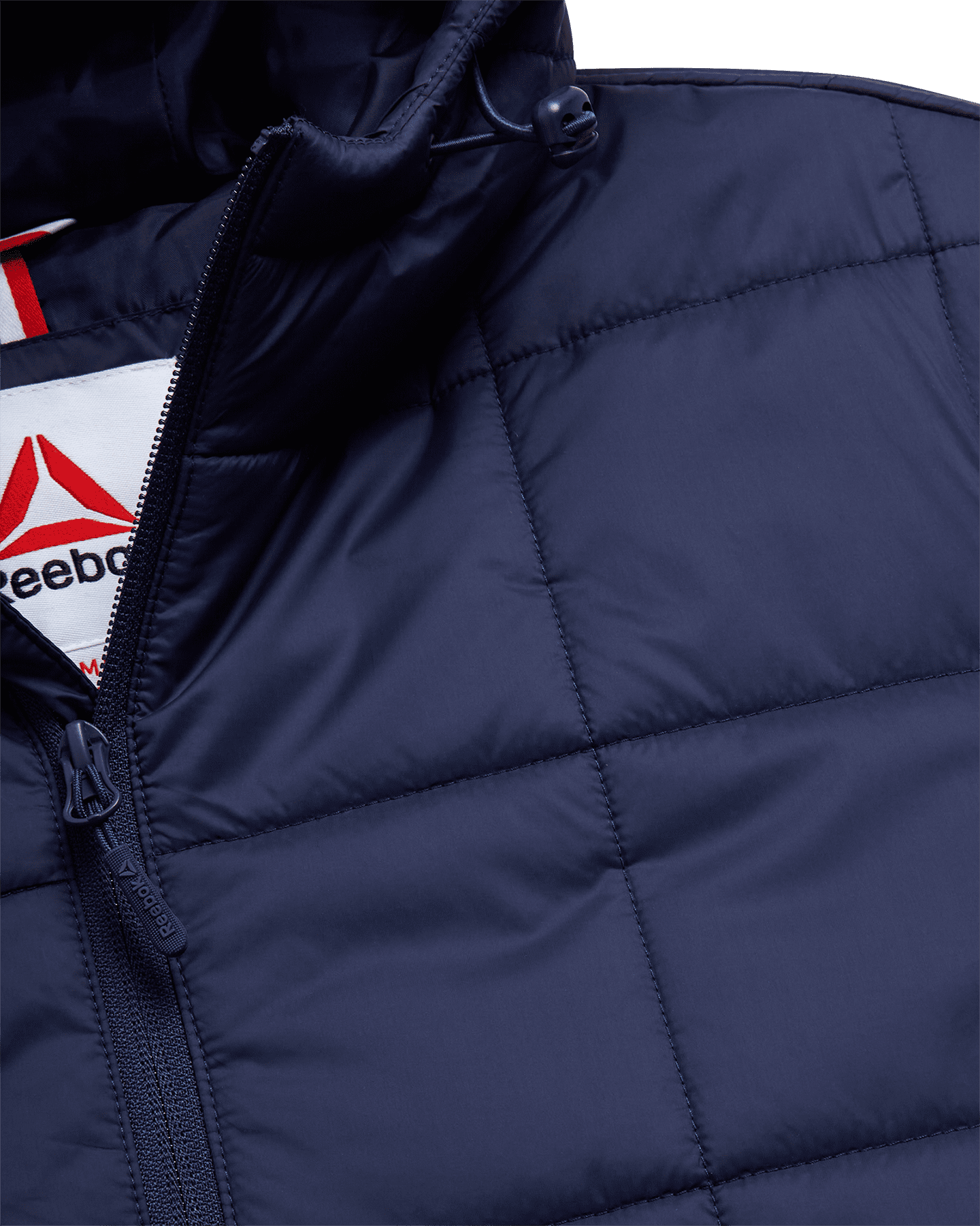 Reebok Men's and Big Men's Quilted Mixed Media Jacket, Sizes S-3XL - Image 3