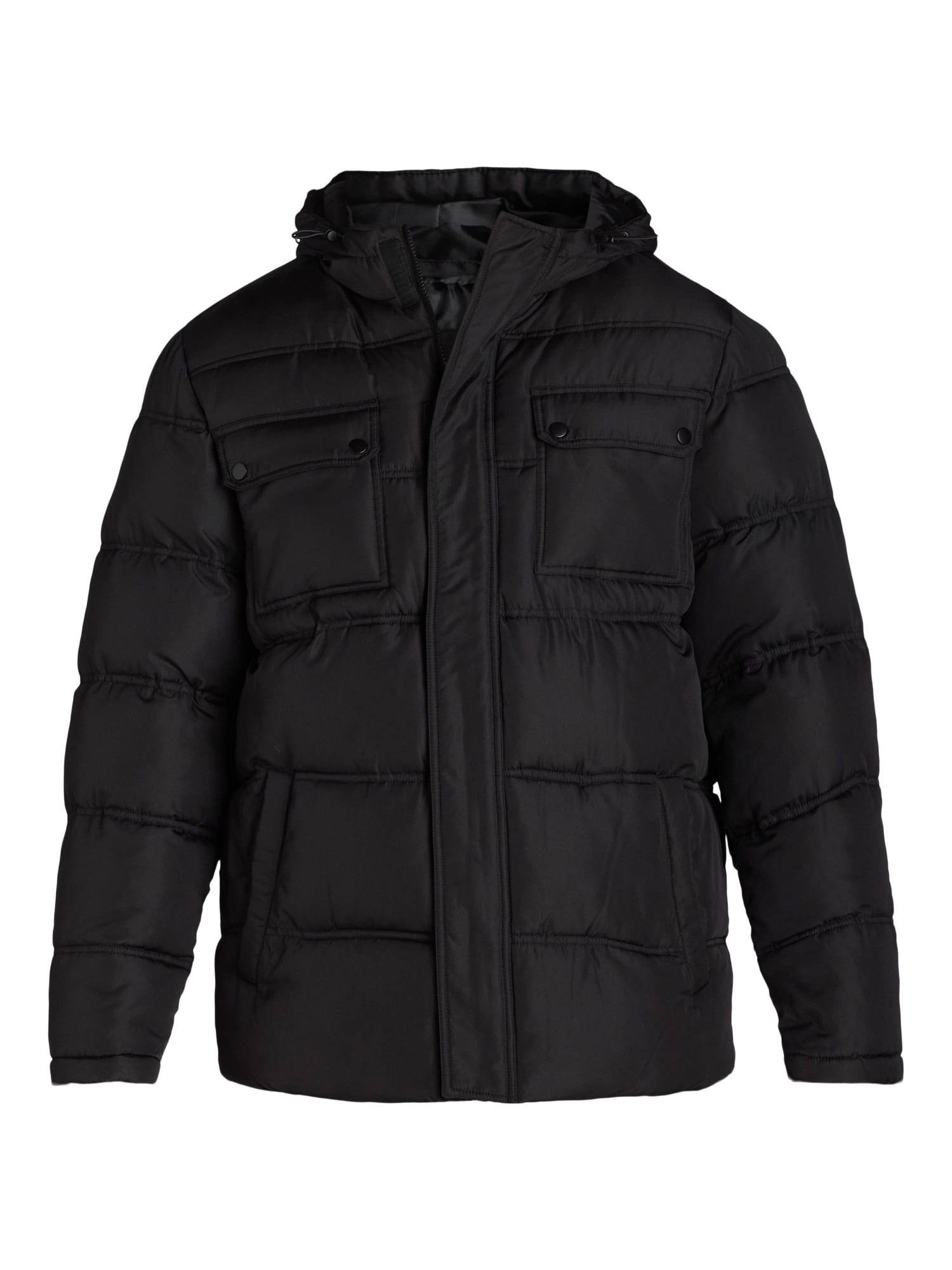 Big Chill Men’s Quilted Puffer Coat with Hood, Sizes M-XXL - Image 5