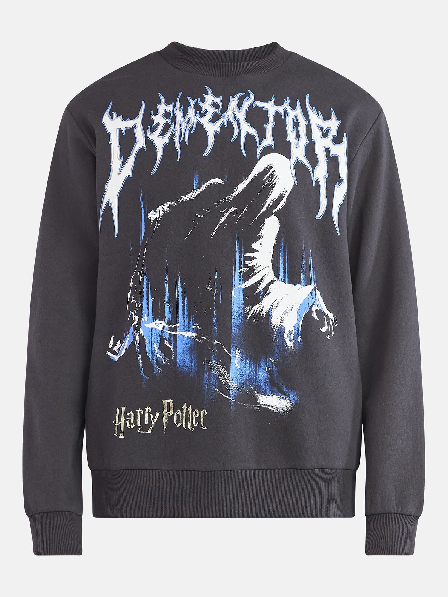 Harry Potter Men's and Big Men's Dementor Front Back Graphic Sweatshirt with Long Sleeves, Sizes S-3XL - Image 5