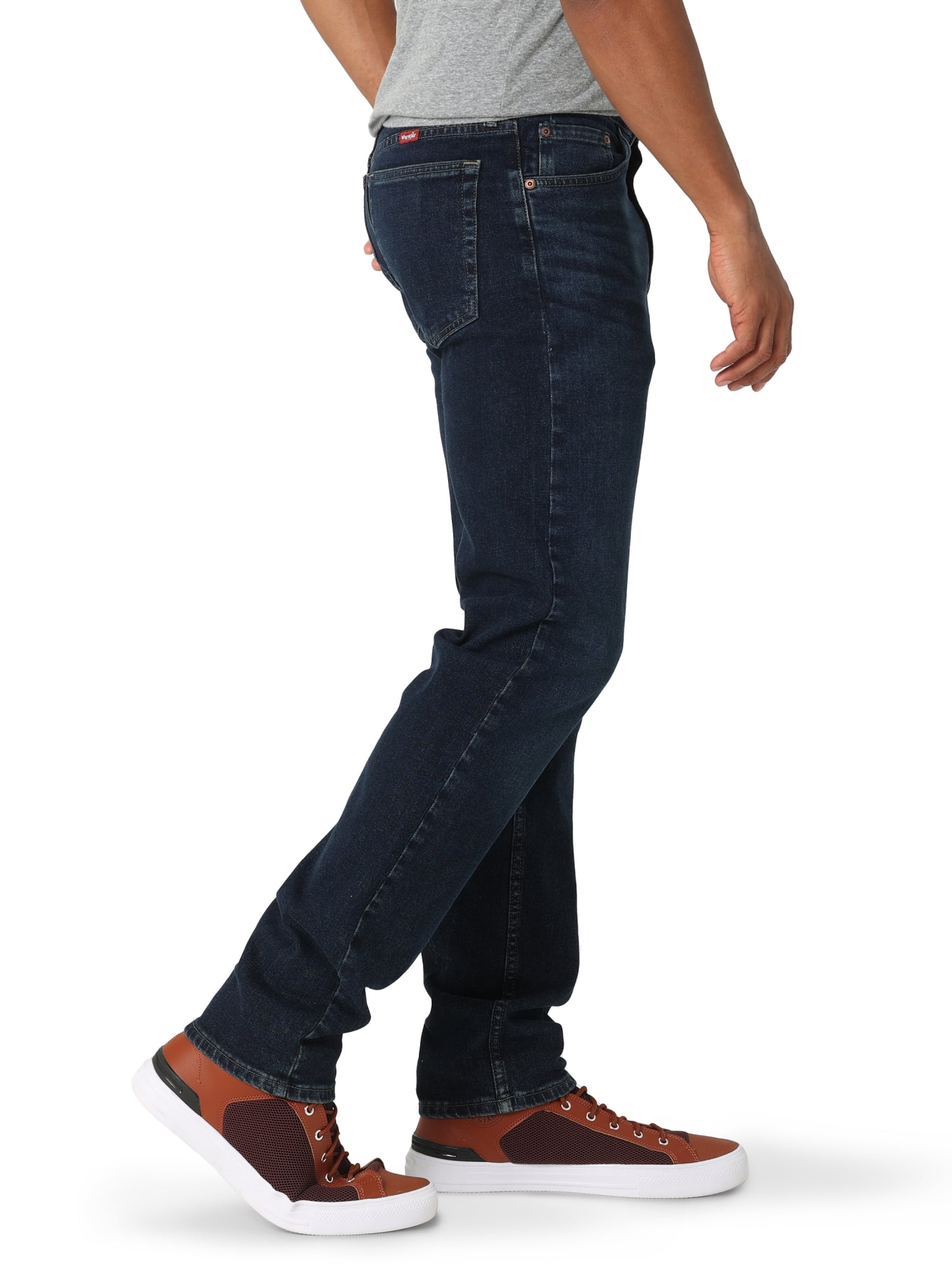 Wrangler Men's and Big Men's Regular Fit Jeans with Flex - Image 3