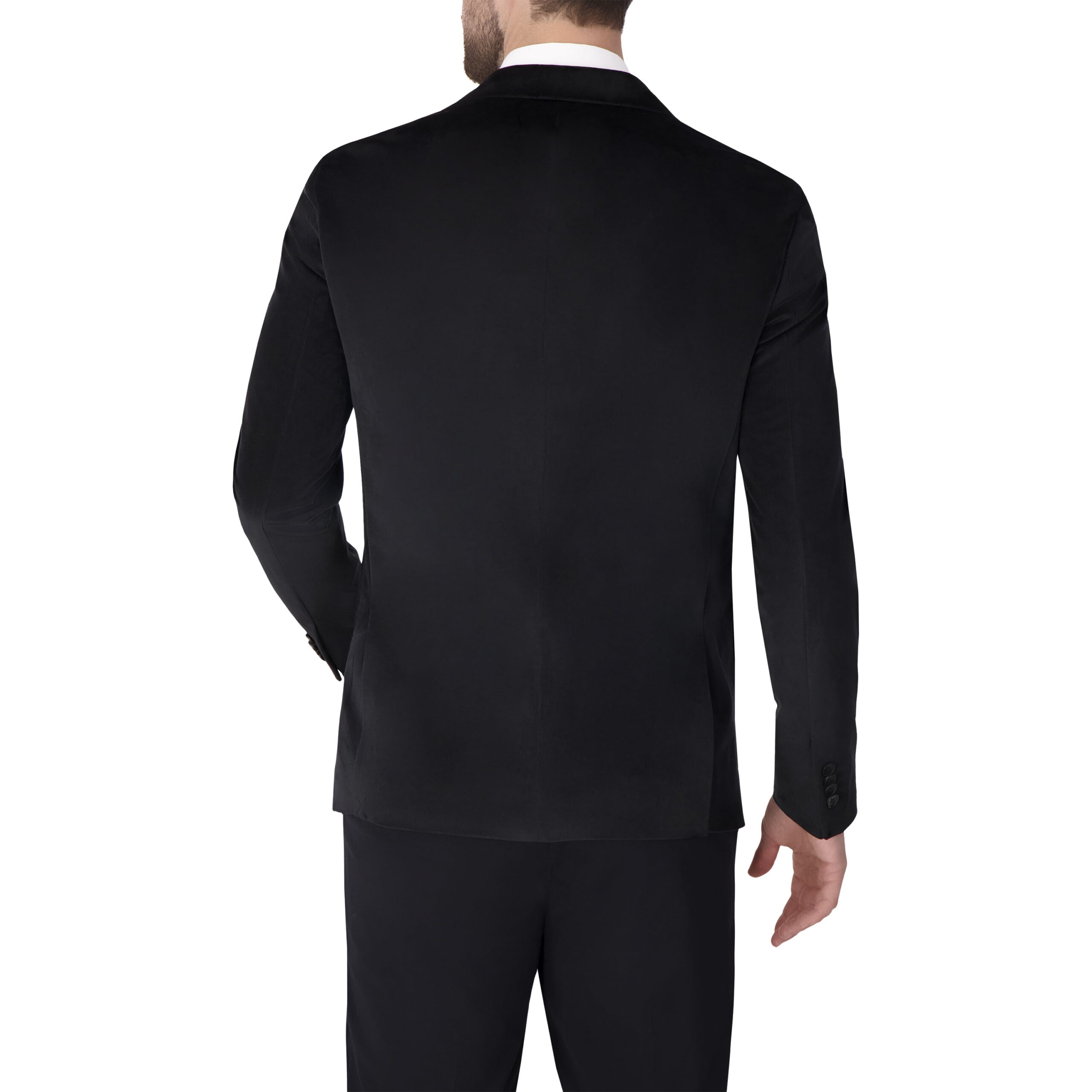 Report Collection Single Breast Full Lined Patch Pocket Woven Men's Jacket - Image 2