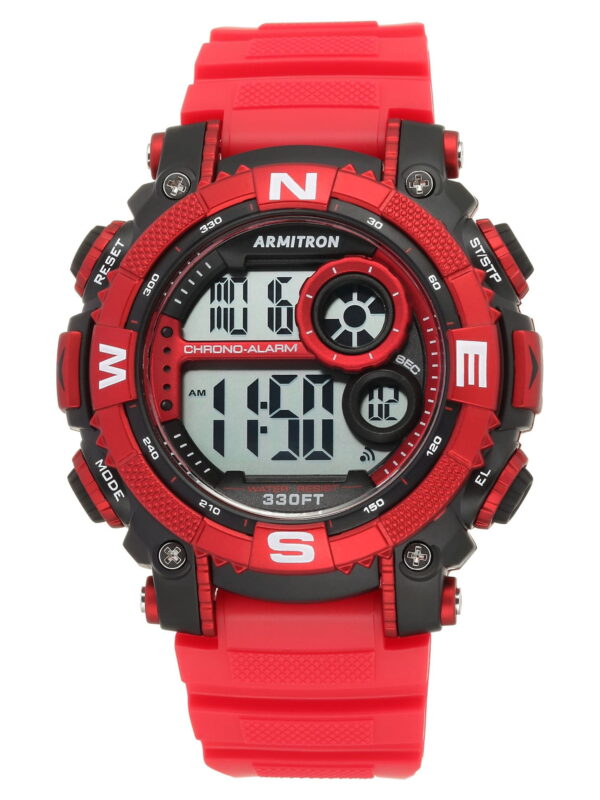 Armitron Men's Red Sport Wristwatch