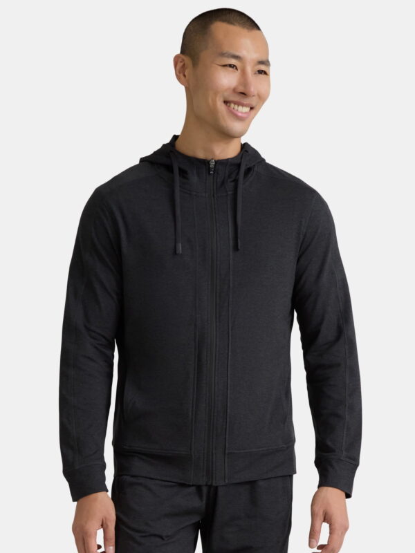 Athletic Works Men's and Big Men's ButterCore Soft Full Zip Hoodie, Sizes S-3XL