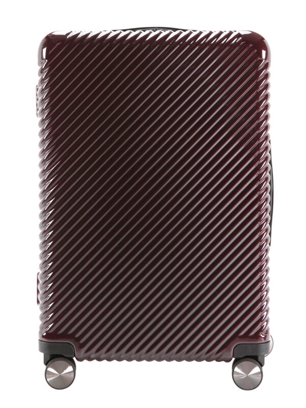 Ecotech Veer 24-inch Hardside Travel ABS Checked Luggage, Chocolate