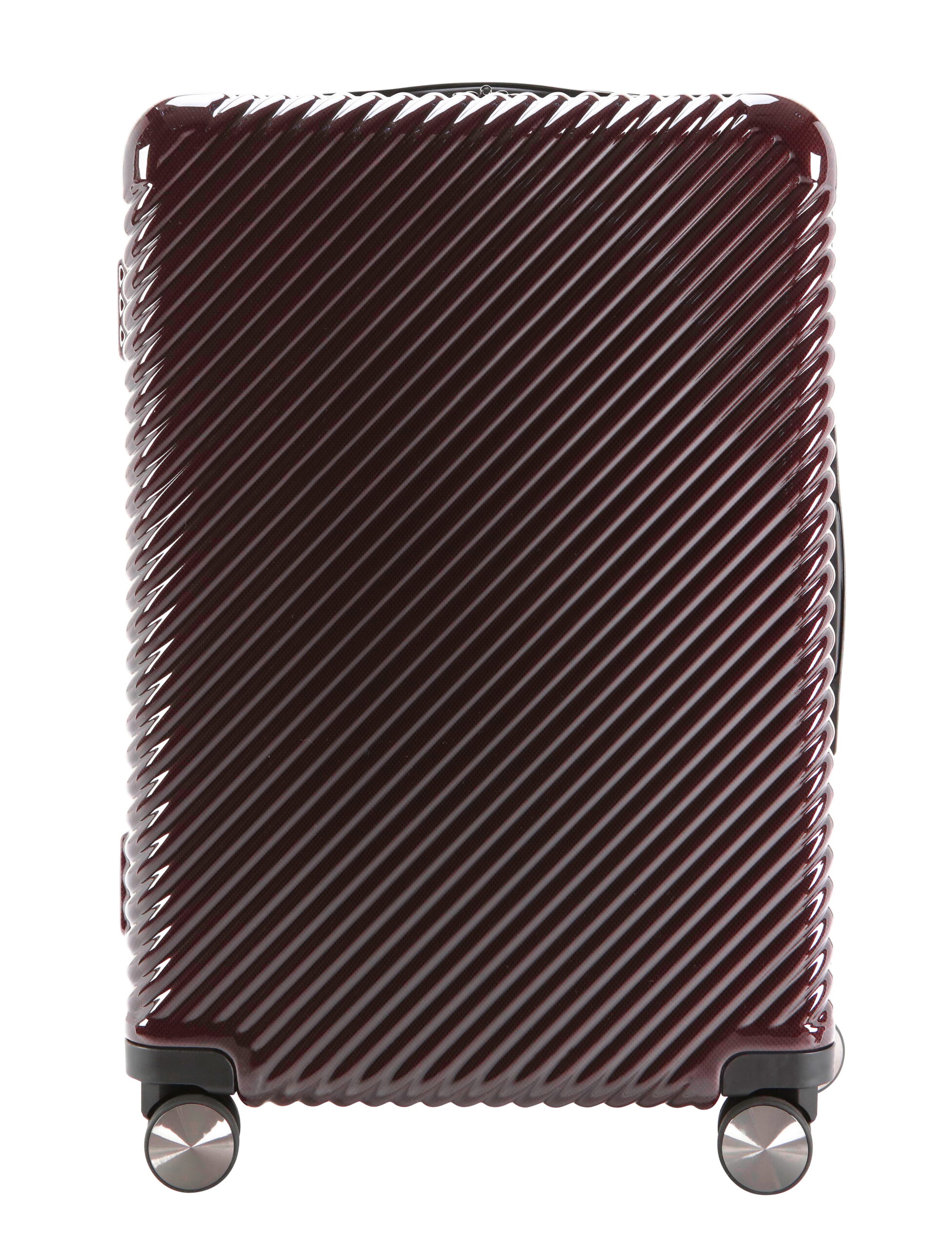 Ecotech Veer 24-inch Hardside Travel ABS Checked Luggage, Chocolate