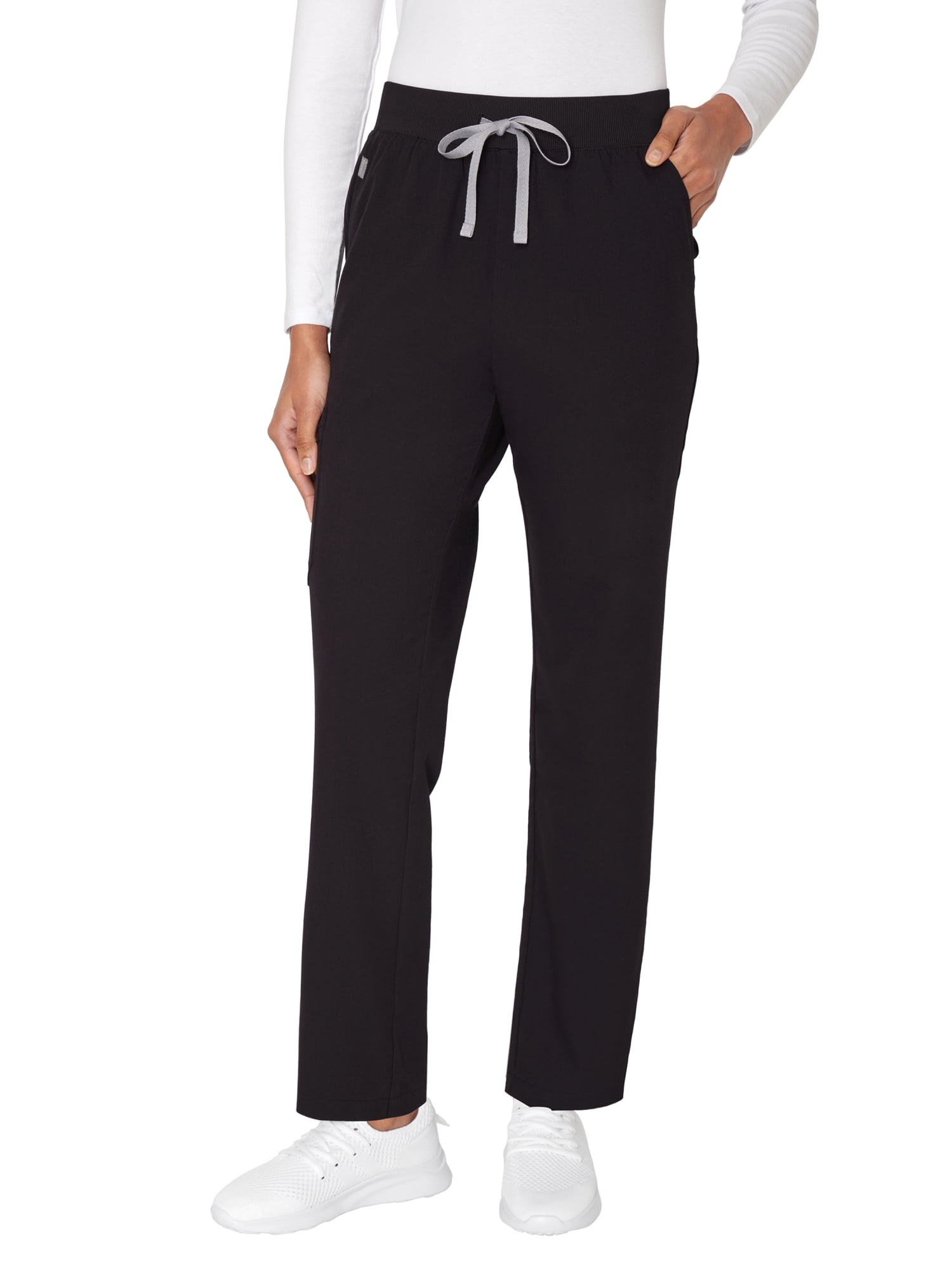 Hanes Women's Premium Straight-Leg Scrub Pants, Style HWP103, Sizes up-to 3XL
