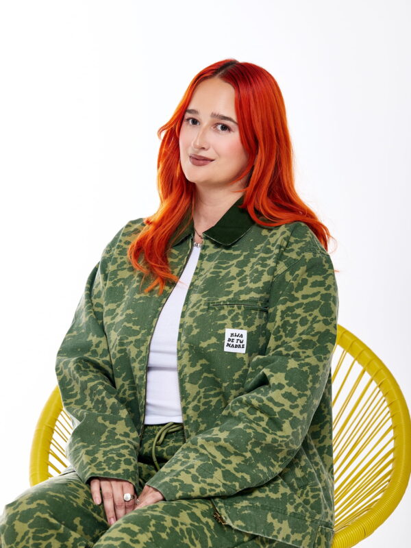 Hija De Tu Madre, Unisex Graphic Work Zip-Up Jacket, Sizes XS-3XL