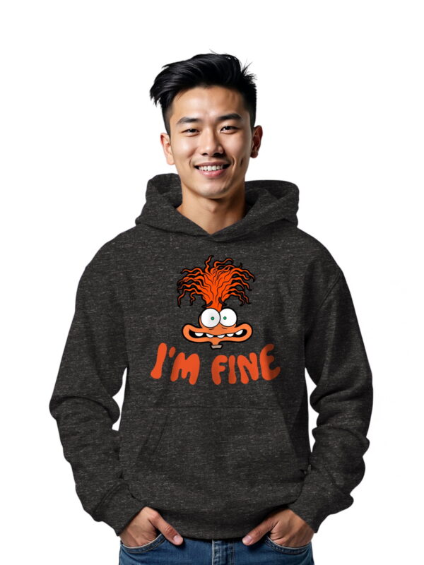 Inside Out, Men's & Big Men's Graphic Hoodie, Anxious Anxiety, Sizes XS-3XL