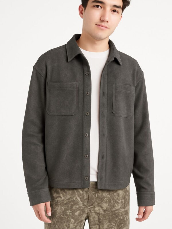No Boundaries Fleece Shirt Jacket, Men's & Big Men's