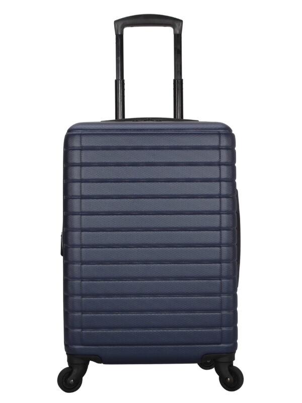 Protégé Vacationer 20-inch Carry-on Expandable Hardside Luggage With 360-Spinner Wheels and Divider Pockets, Navy Cove