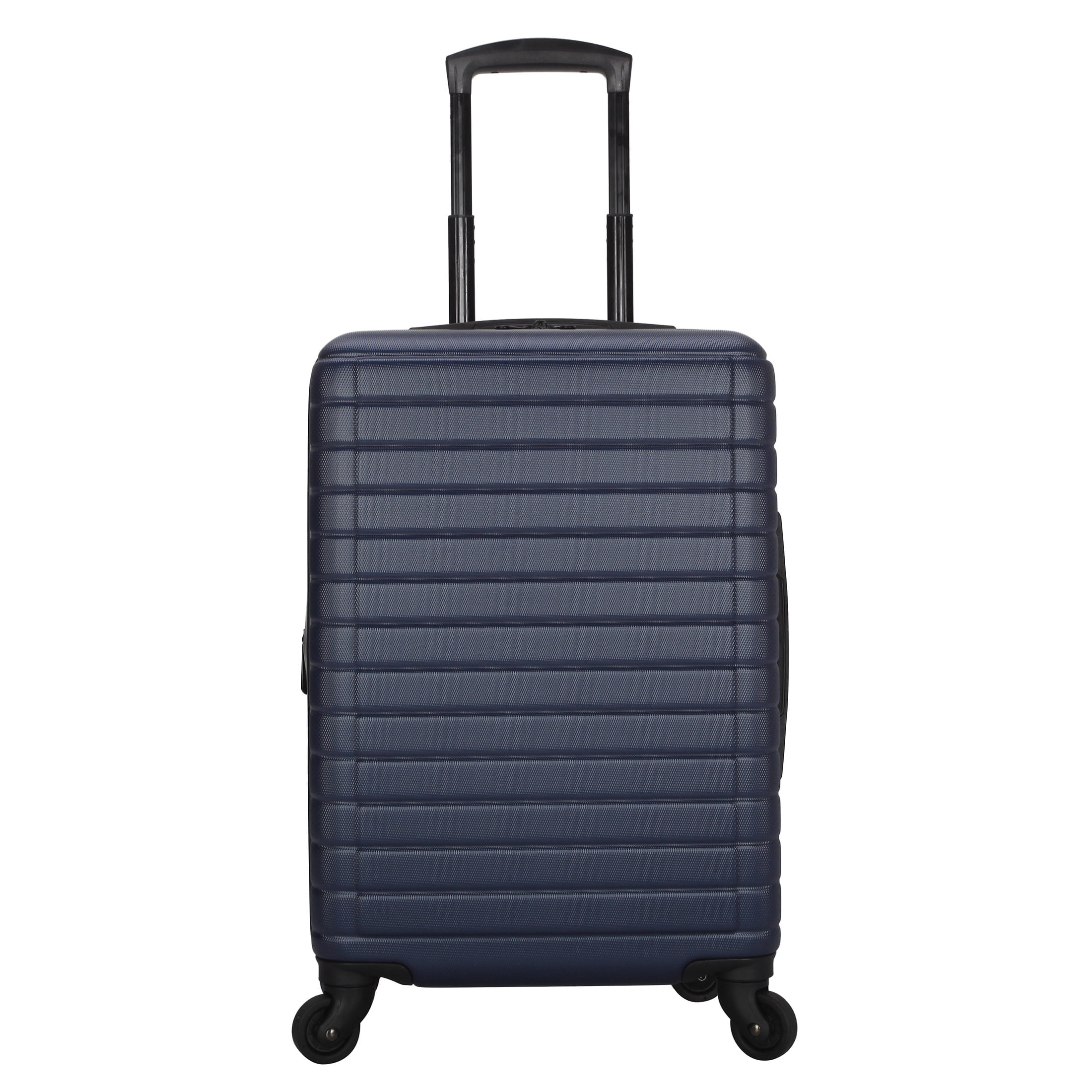 Protégé Vacationer 20-inch Carry-on Expandable Hardside Luggage With 360-Spinner Wheels and Divider Pockets, Navy Cove
