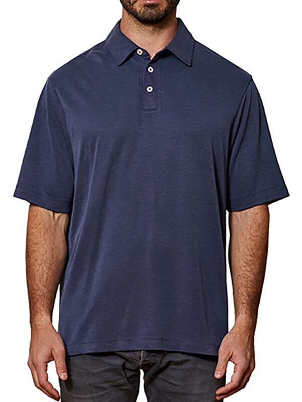 RFT by Rainforest Men's Textured Modal Polo