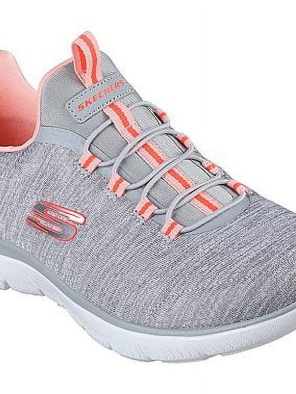 Skechers Women's SUMMITS-FRESH IMPRESSION Slip-On Athletic Sneaker, Wide Width Available