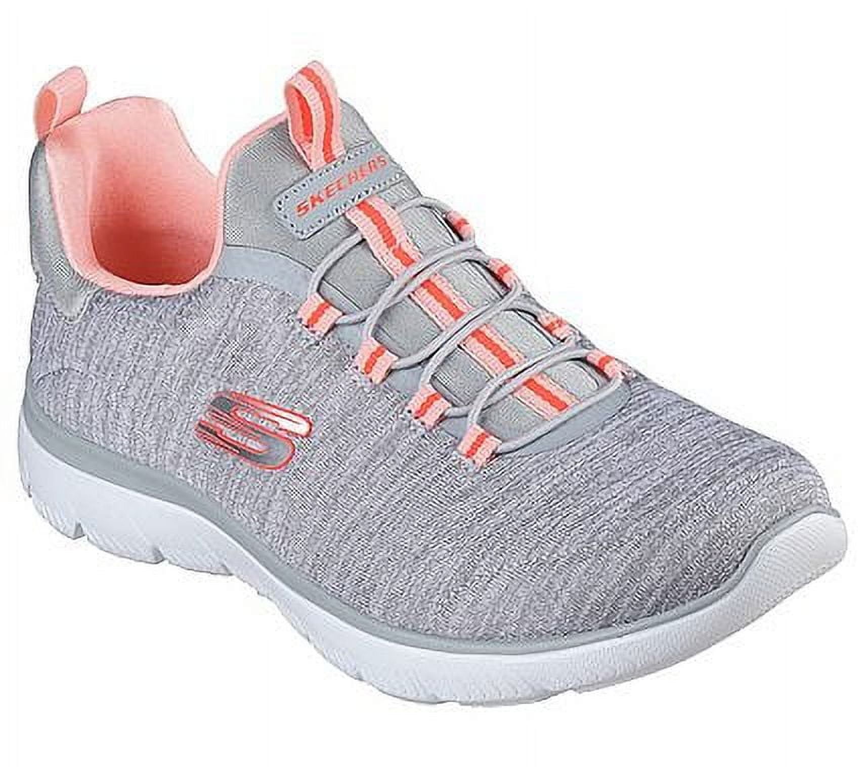 Skechers Women's SUMMITS-FRESH IMPRESSION Slip-On Athletic Sneaker, Wide Width Available